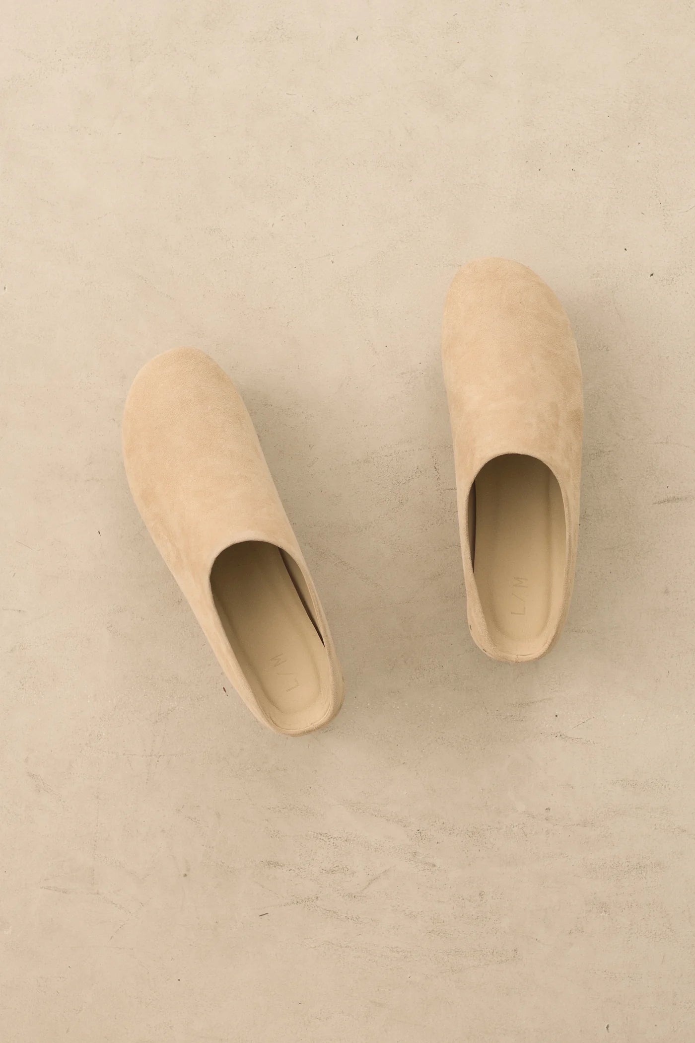 Lauren Manoogian Suede Contour Clog / Sand