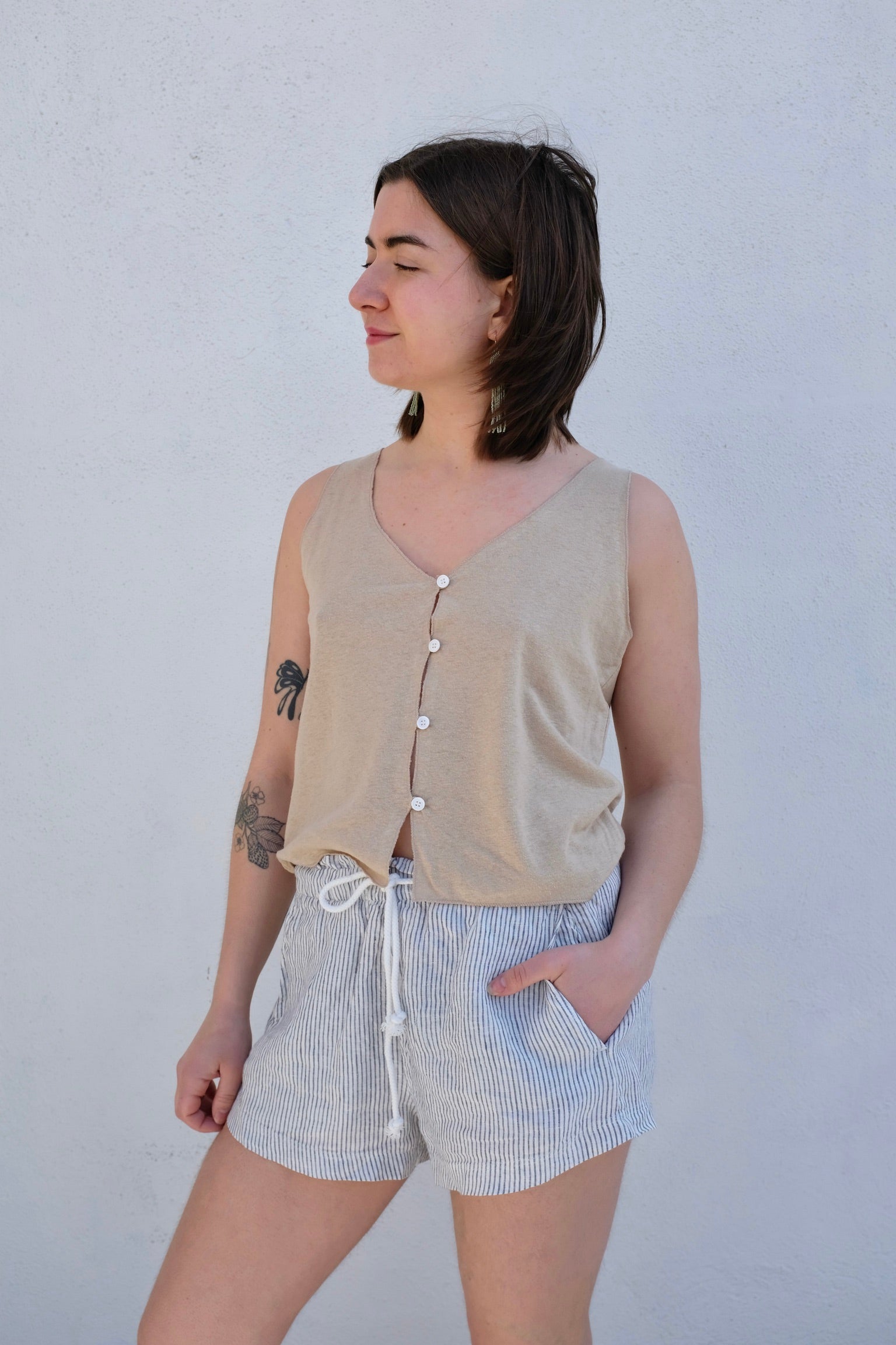 Left on Friday Getaway Short / Varsity Coconut