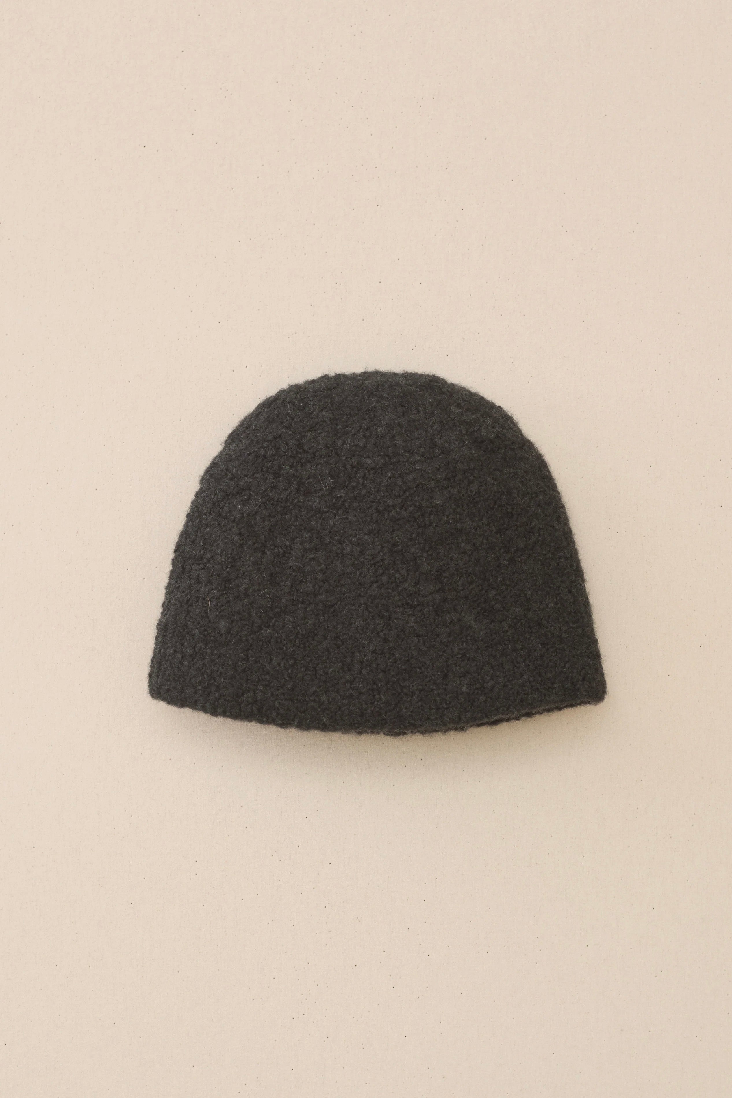 Lauren Manoogian Crochet Toque / Black Melange