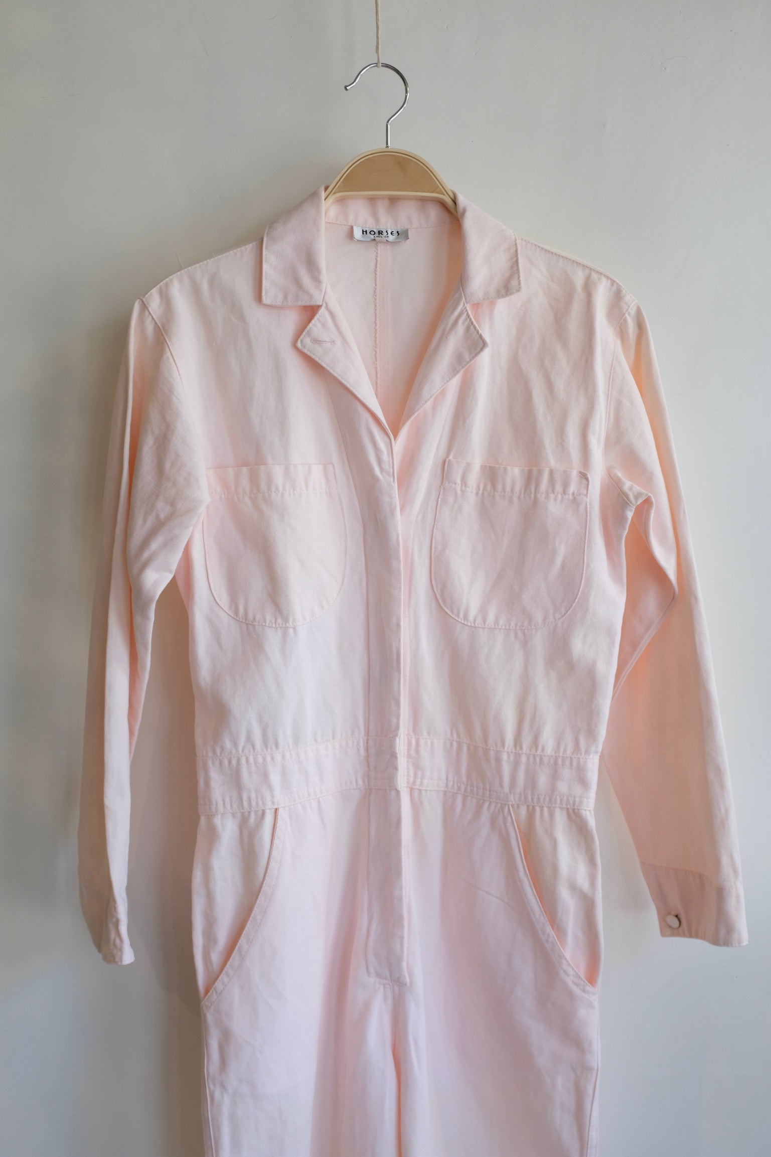 Pre-loved / Horses Pink Jumpsuit / Size 1