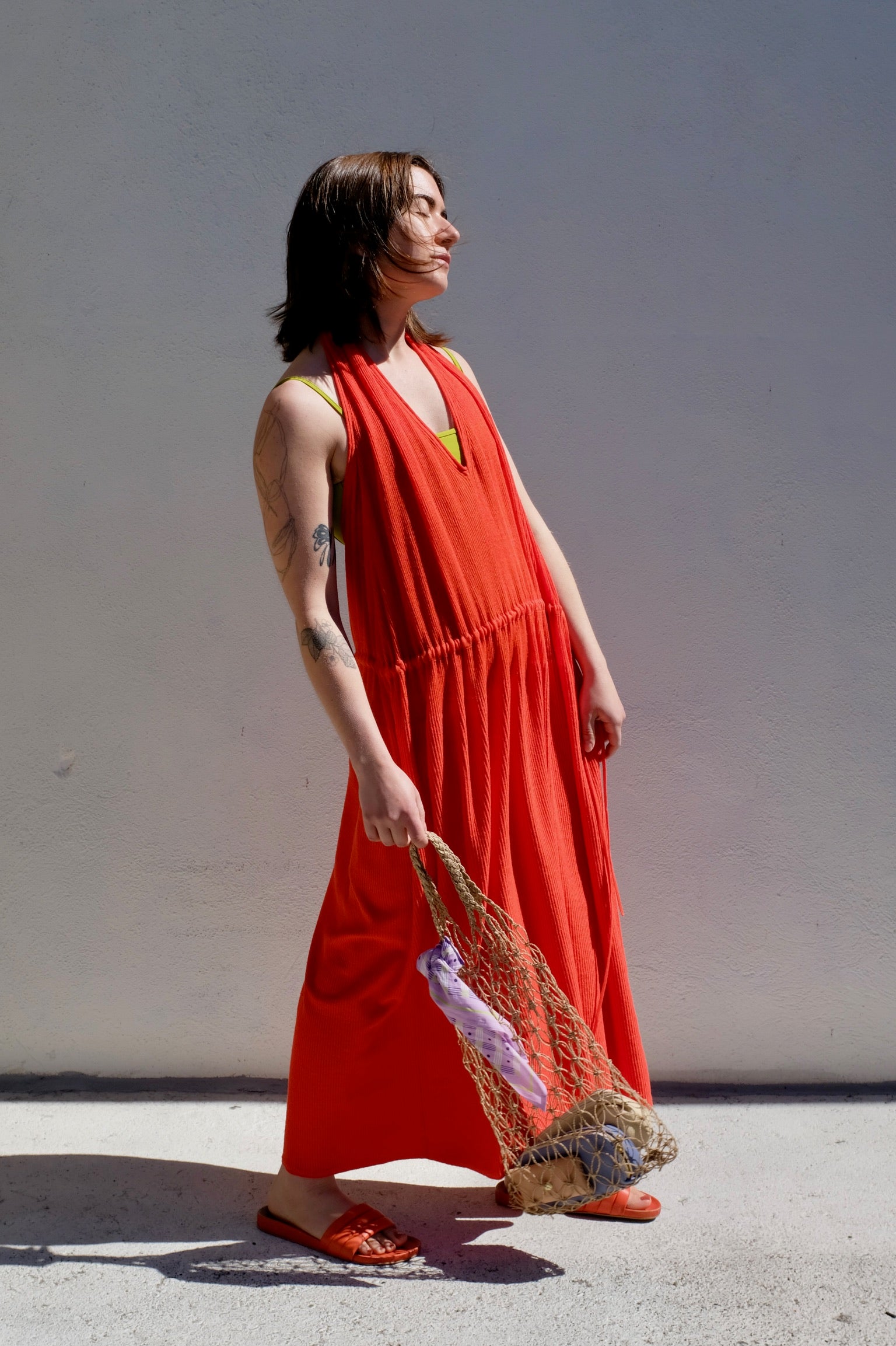 Rachel Comey Phoebe Dress / Coral