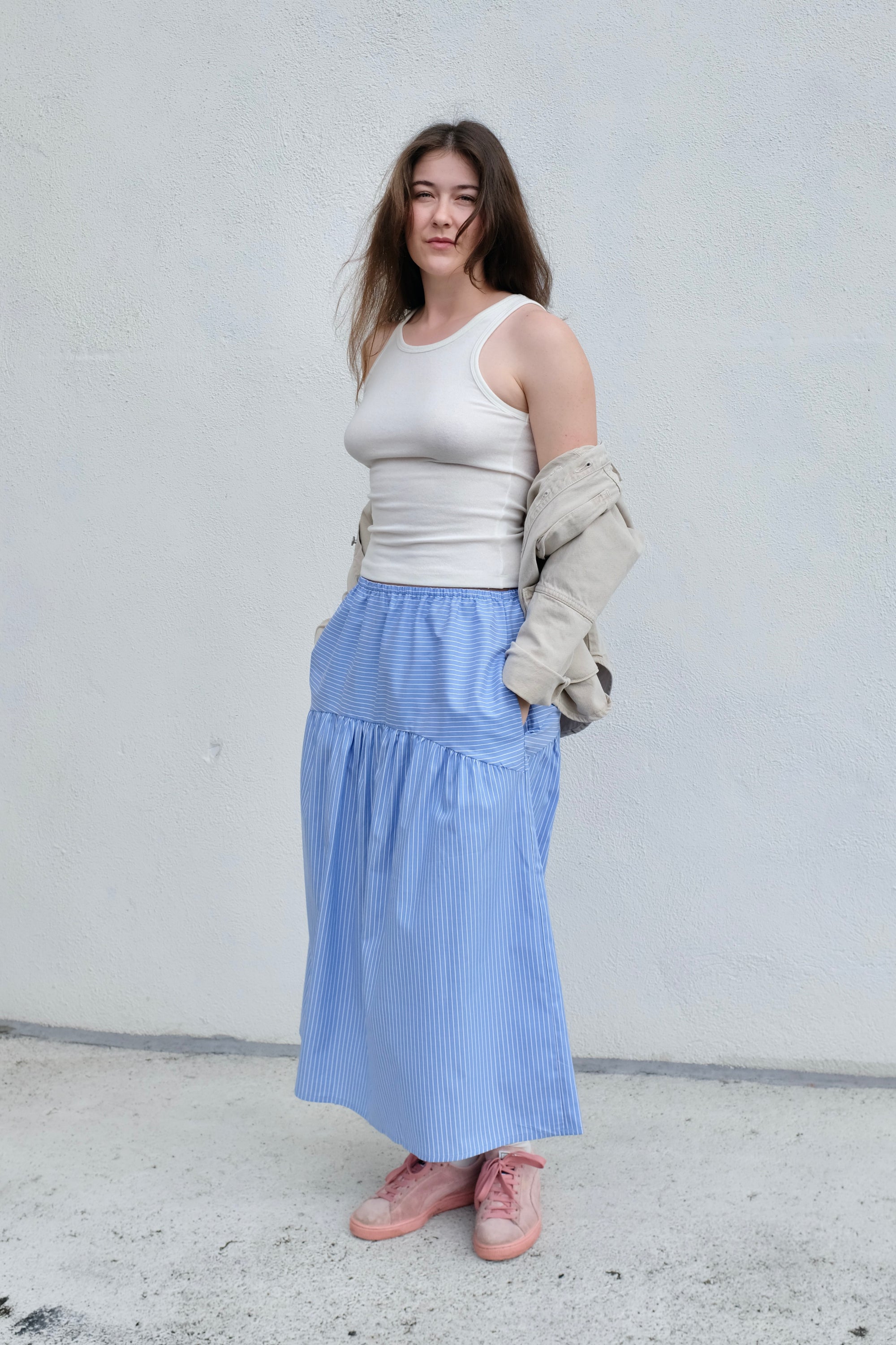 A bronze Age Field Skirt / Porter Stripe