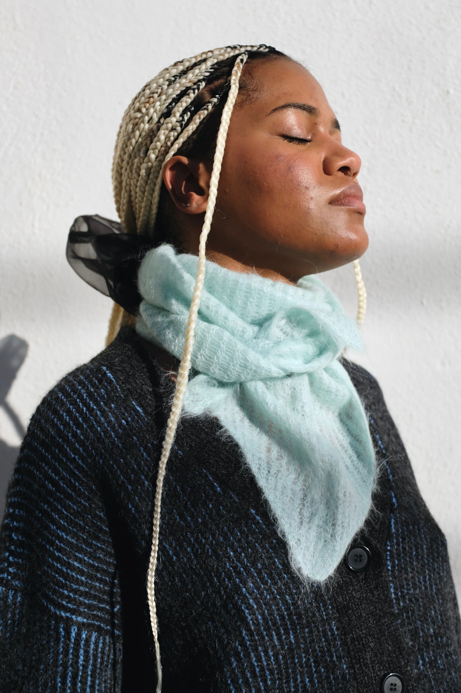 Rachel Comey Kieren Scarf / Light Blue