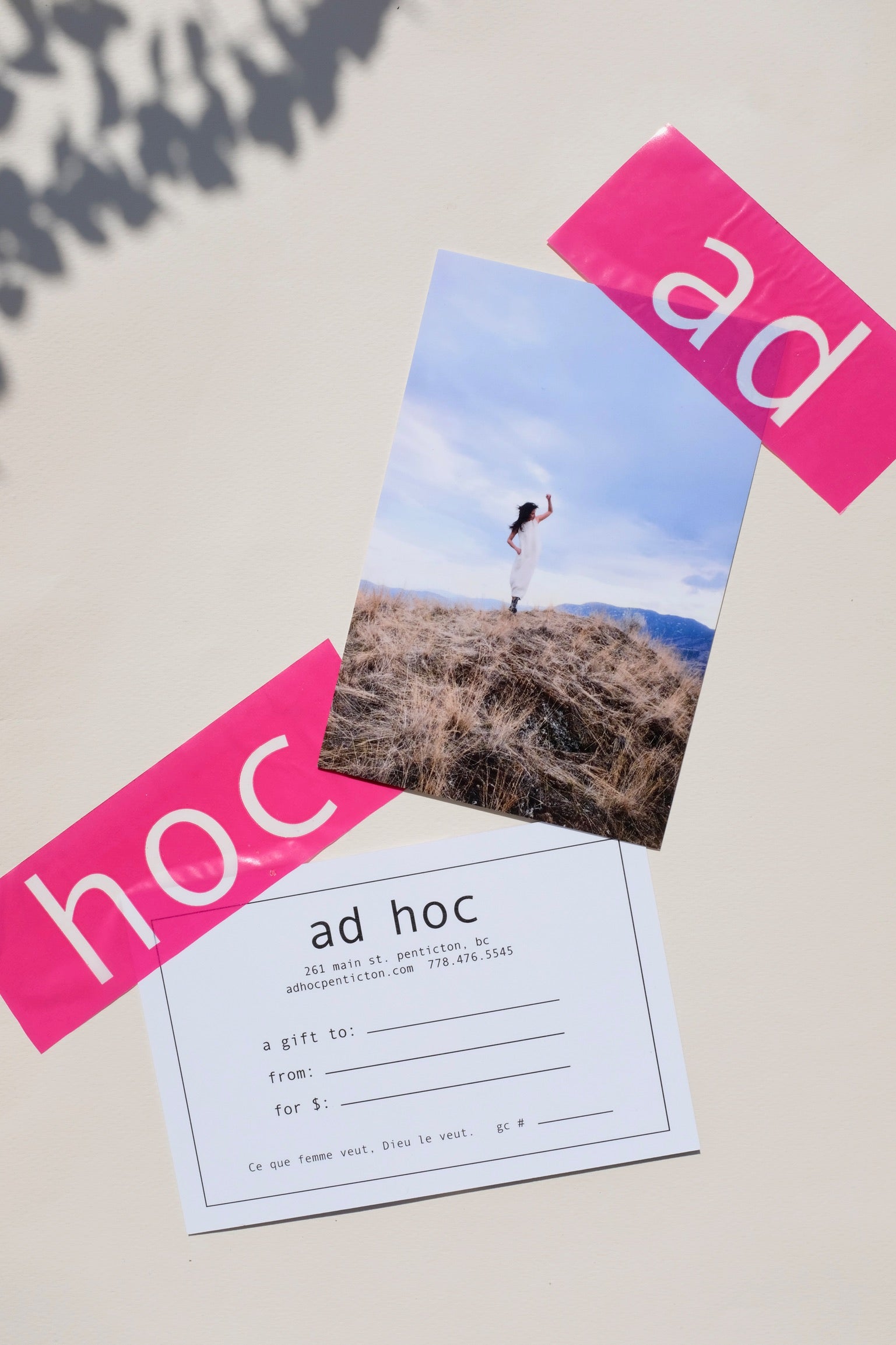 Ad Hoc Gift Card