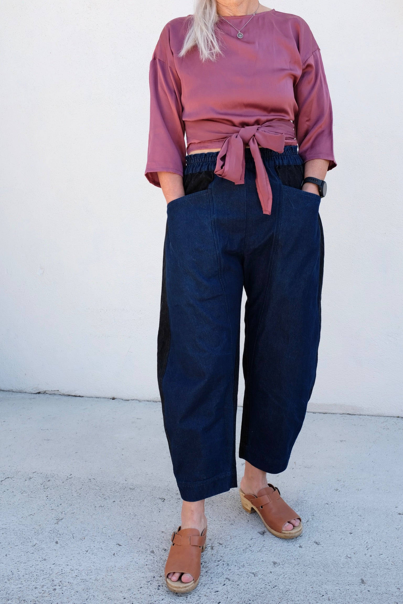 Ursa Minor Flor Arca Pants / Denim Criss Cross