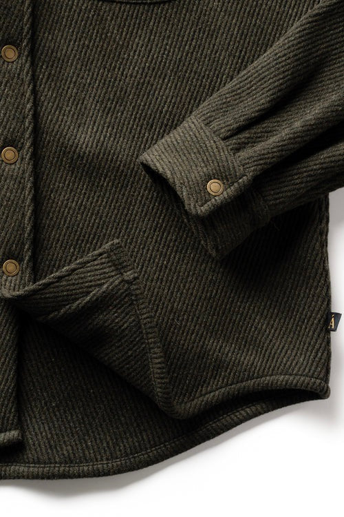 Jericho Wool Shirt / Fern