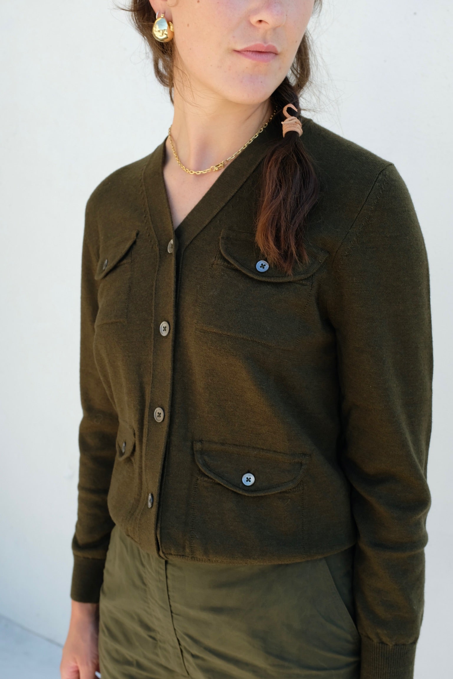 Rachel Comey VERSE Cardigan / Olive