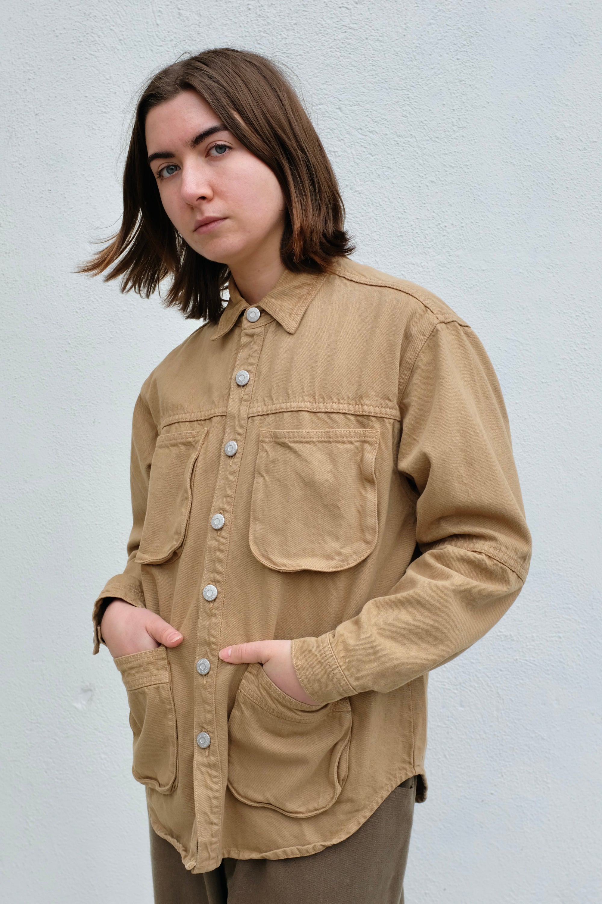 Shaina Mote Work Shirt / Stonewash Sand