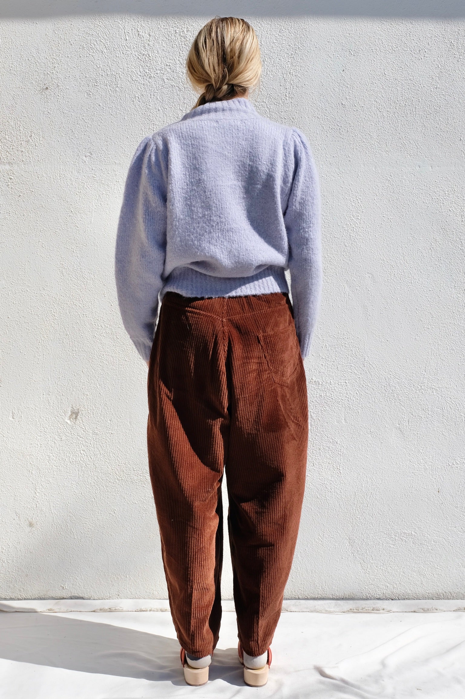 Hansel from Basel Fleur Pullover / Periwinkle