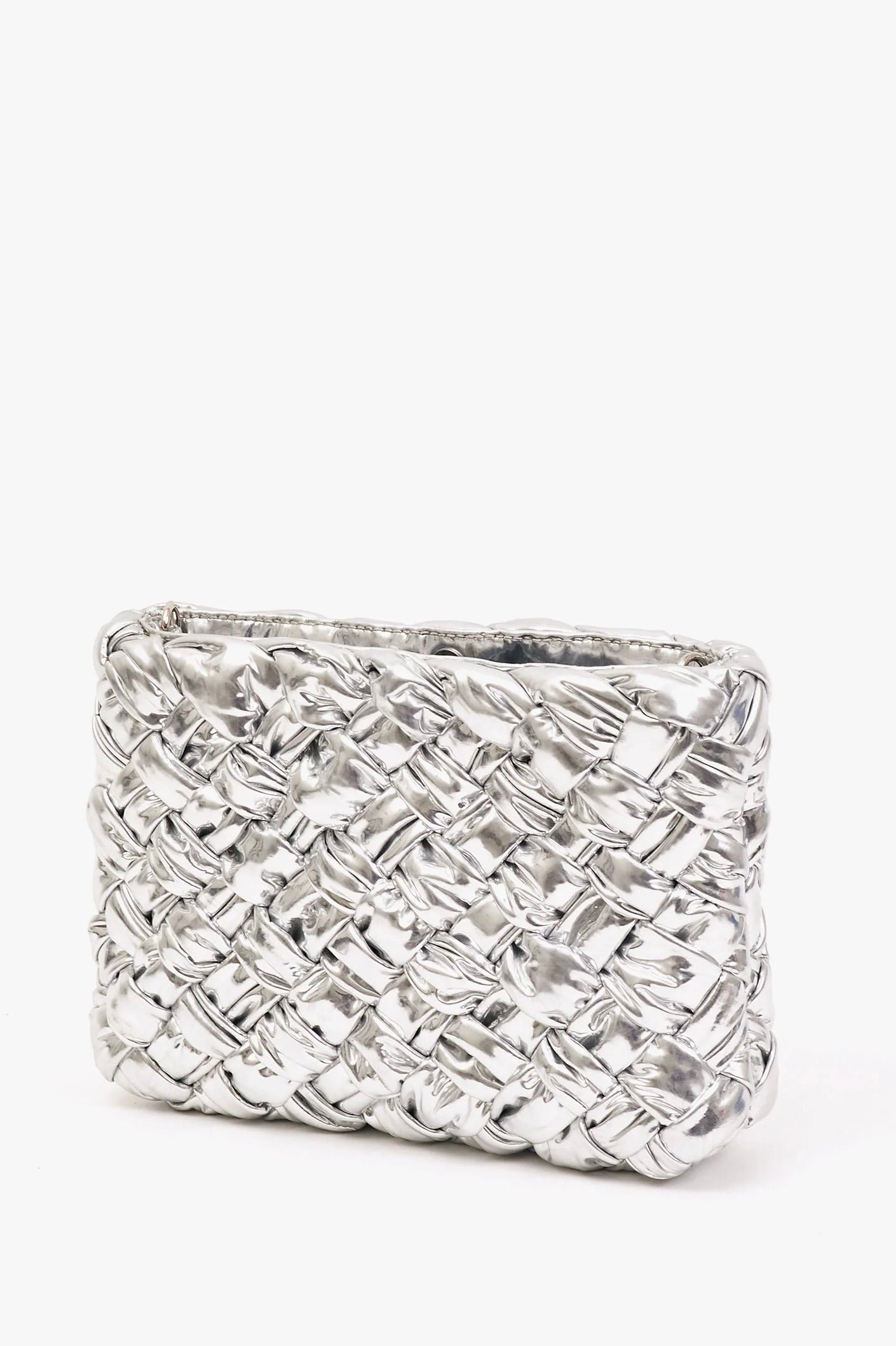 Clare v Estelle / Puffy Silver Woven