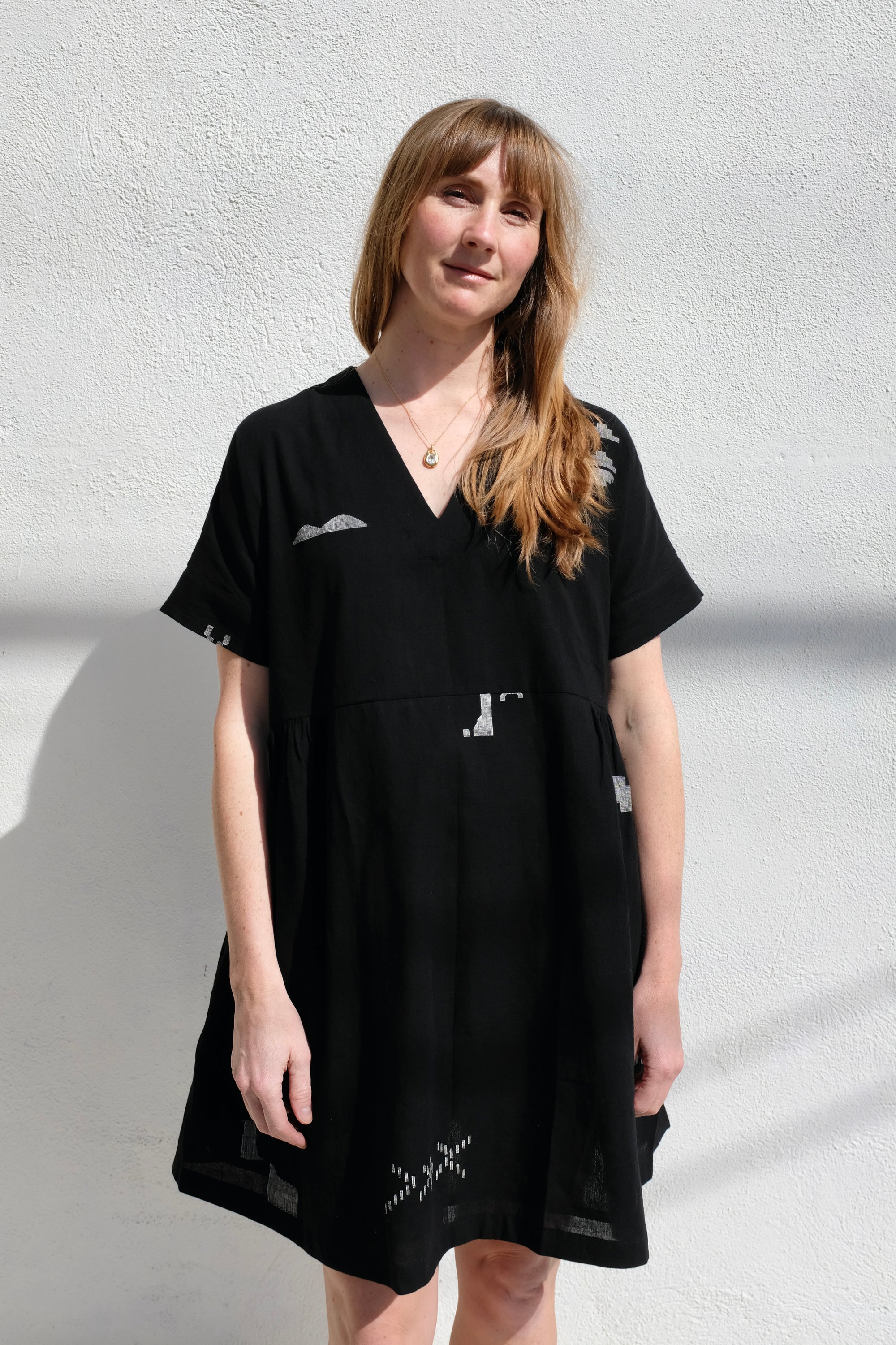 World of Crow Timeless Short Black Dress