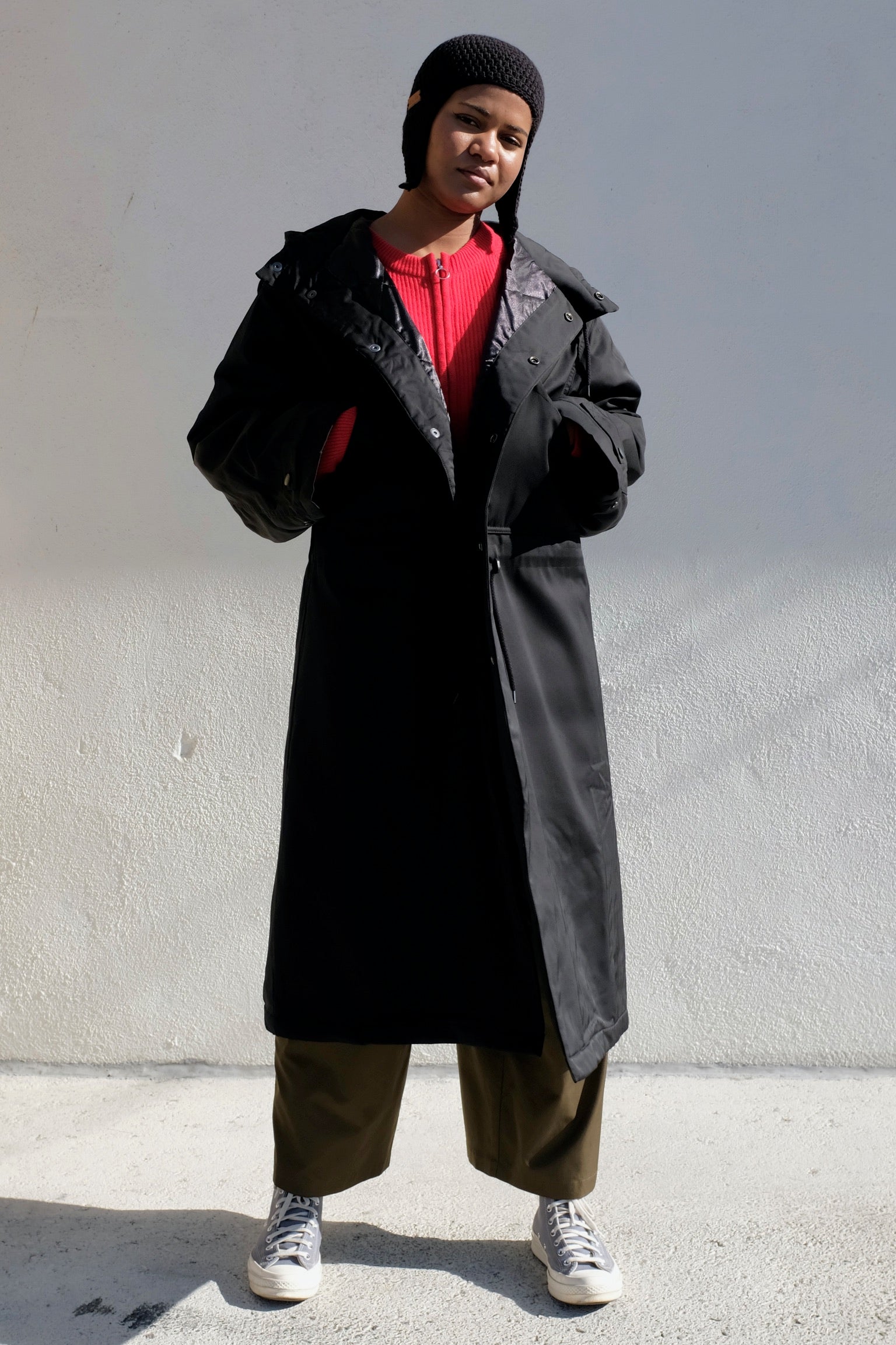 Girls of Dust SAILOR Trench / Black