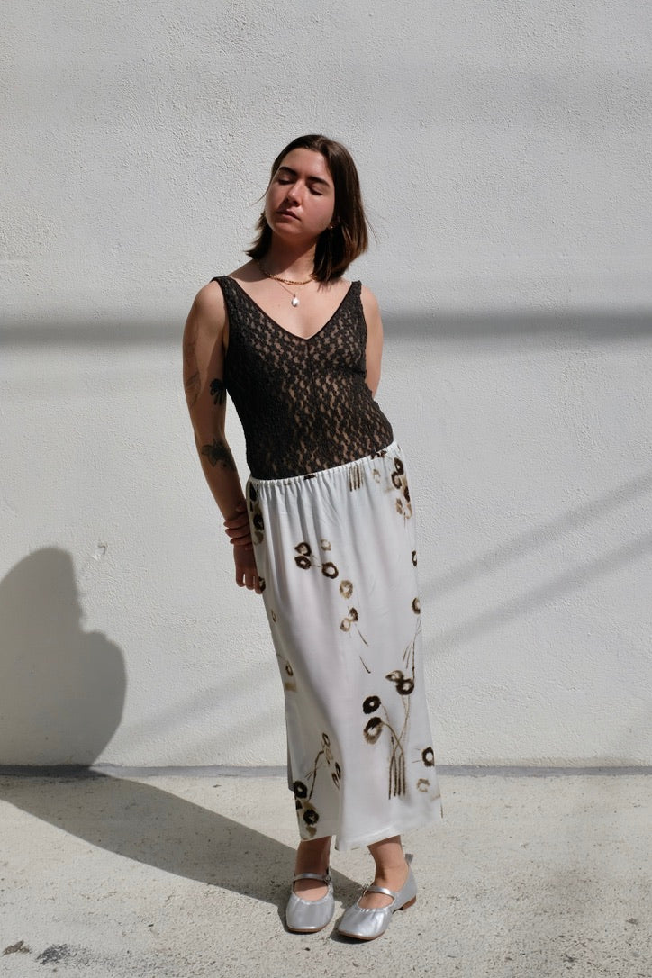 Crescent Body / Black Lace