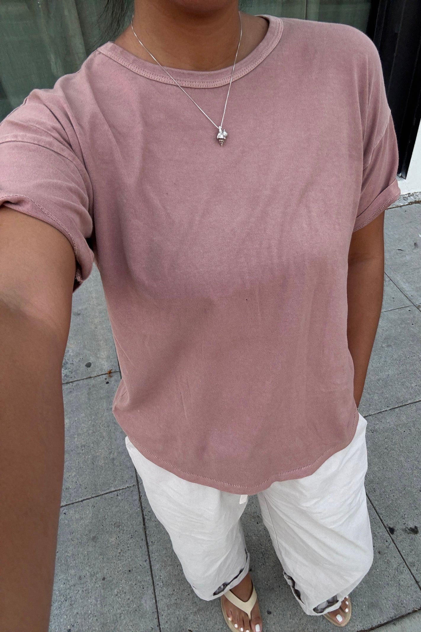 Her Tee / Dried Rose