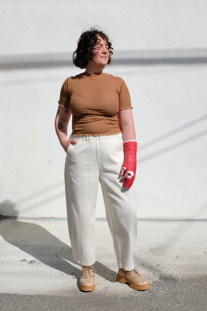 Le Bon Shoppe Arc Pants / Naturel
