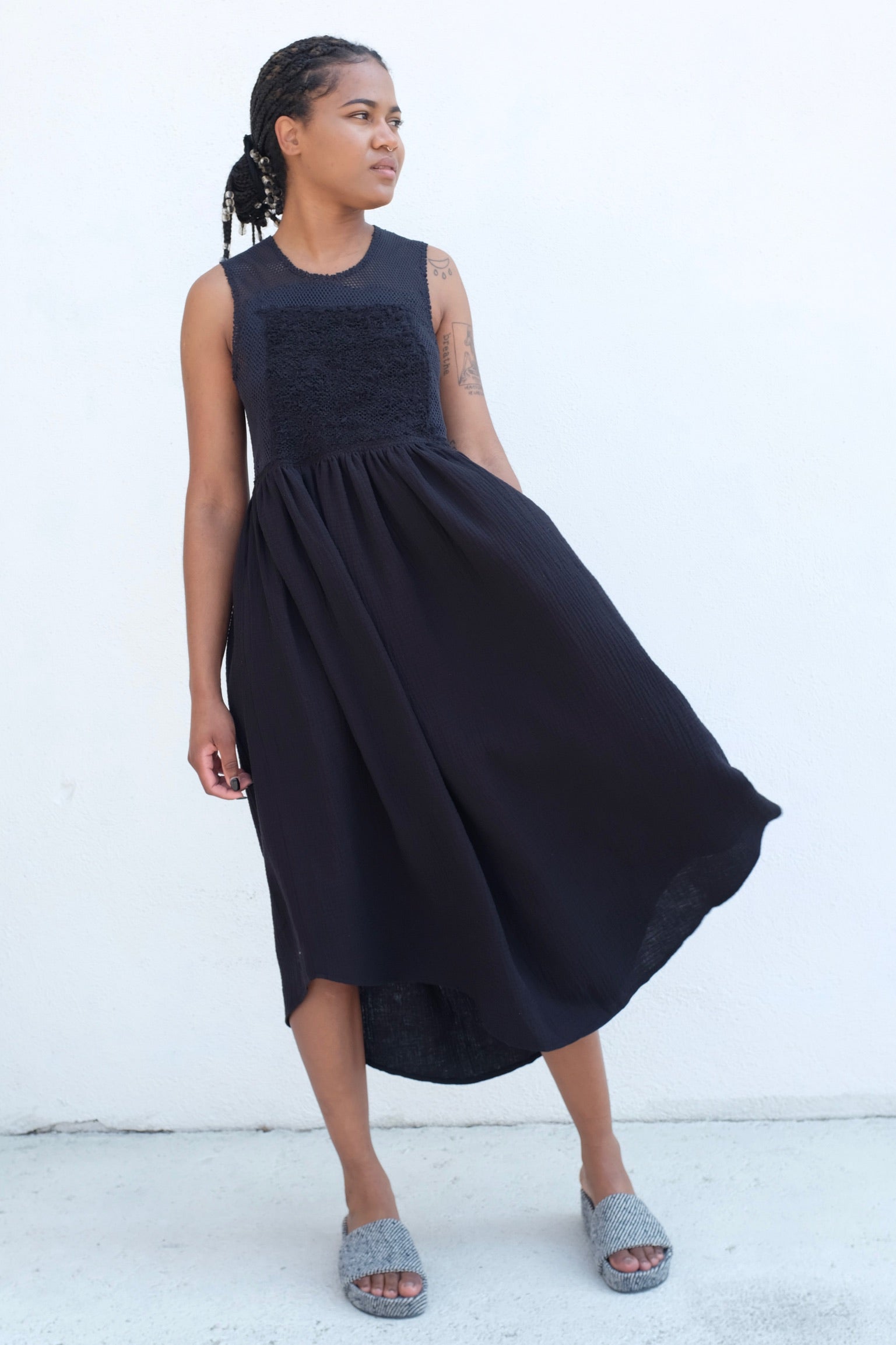 Correll Correll Boucle Dress / Black