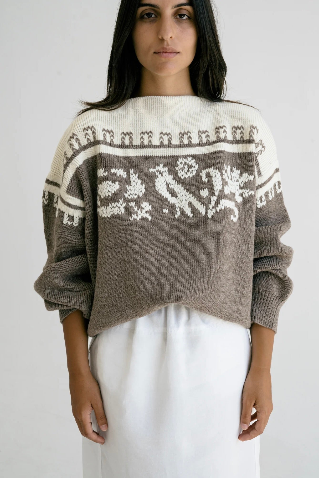 Criollo Hand Embroidered Wool Jumper / Cub