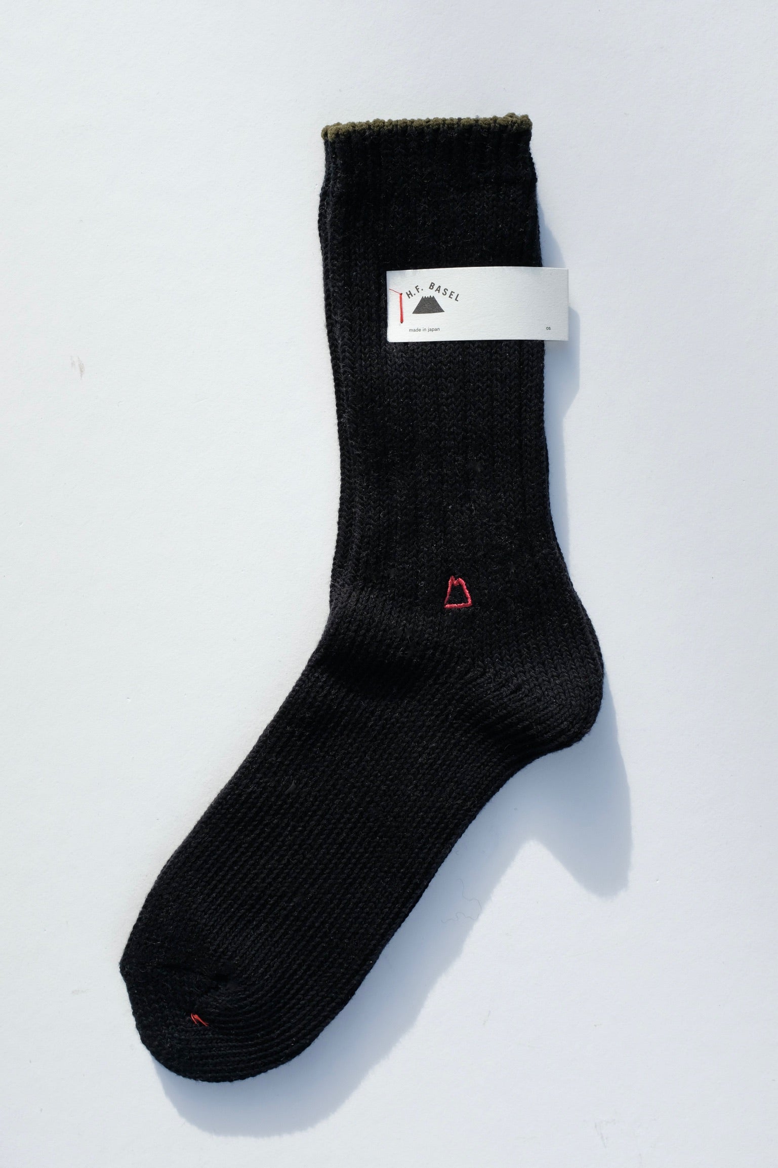 Hansel from Basel Classic Rib Crew Sock, Navy