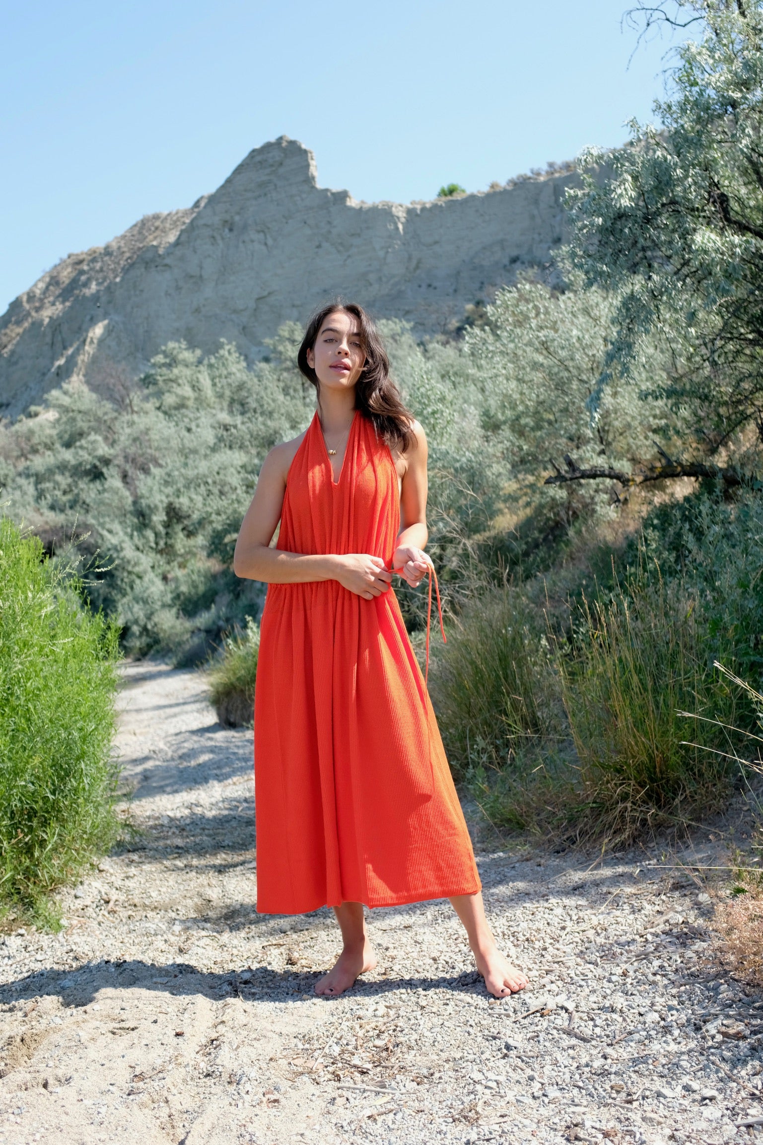 Rachel Comey Phoebe Dress / Coral
