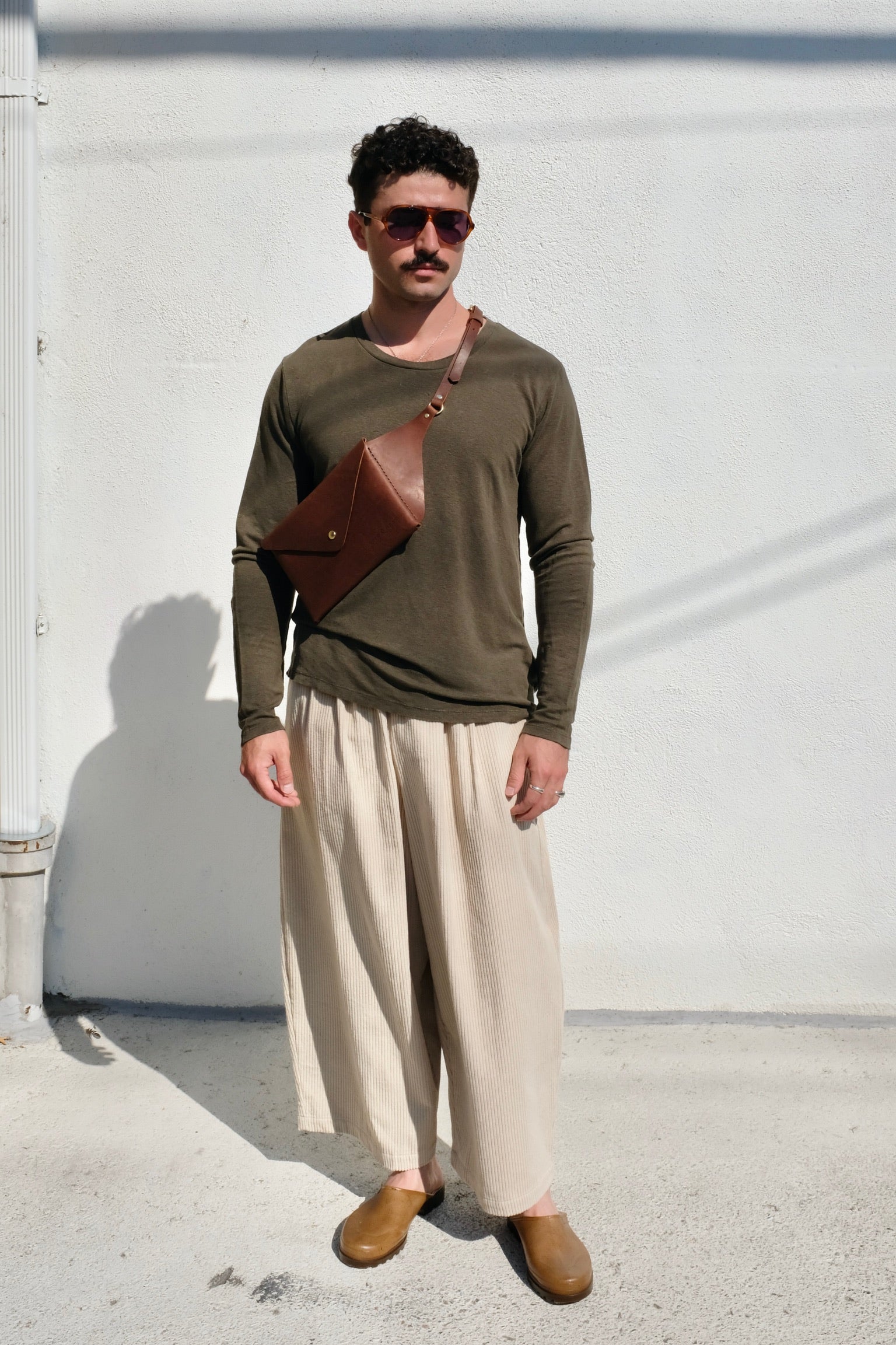 Bishop Long Sleeve / Olive Green