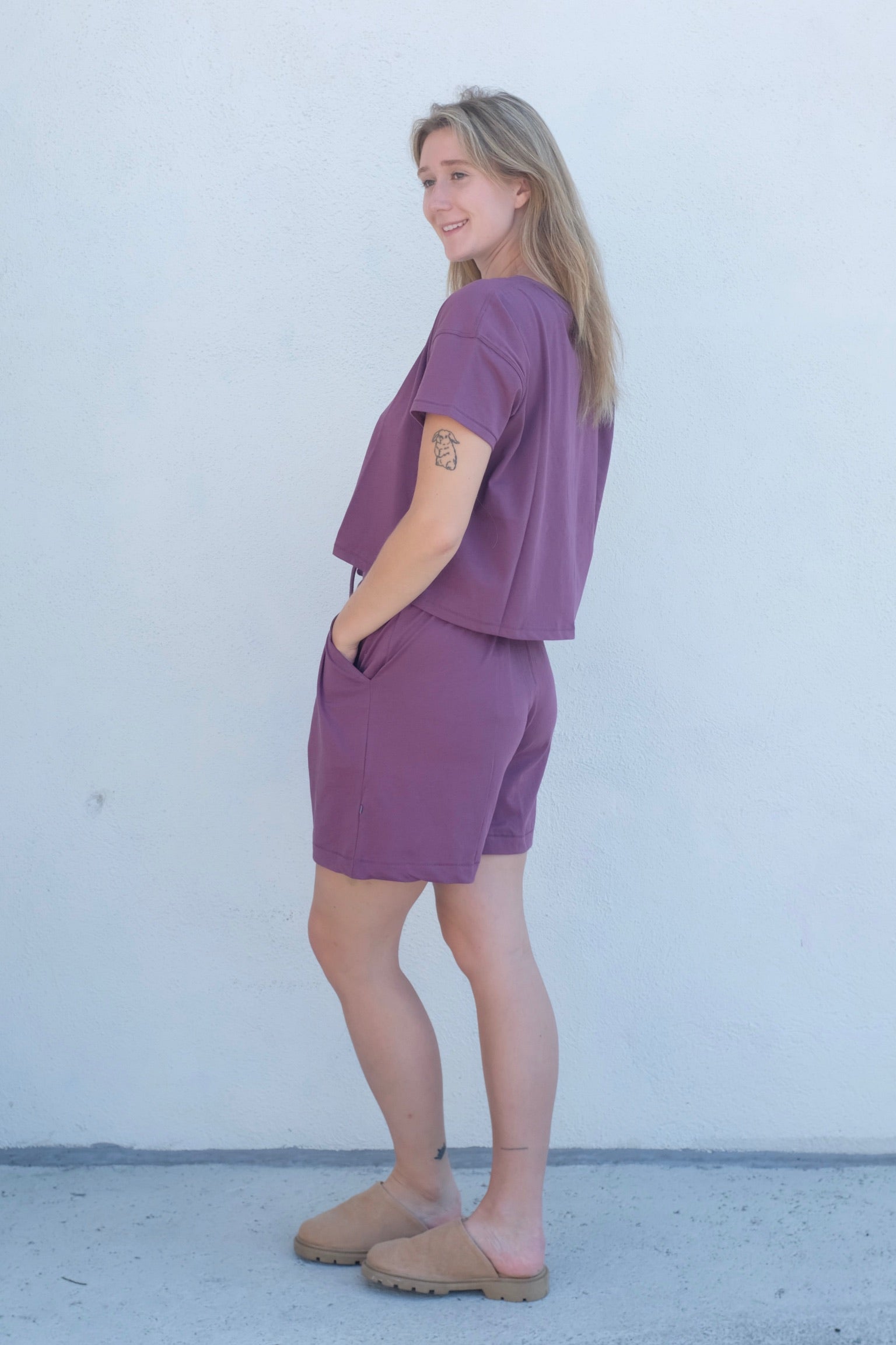 Ana + Zac Box Crew, Grape