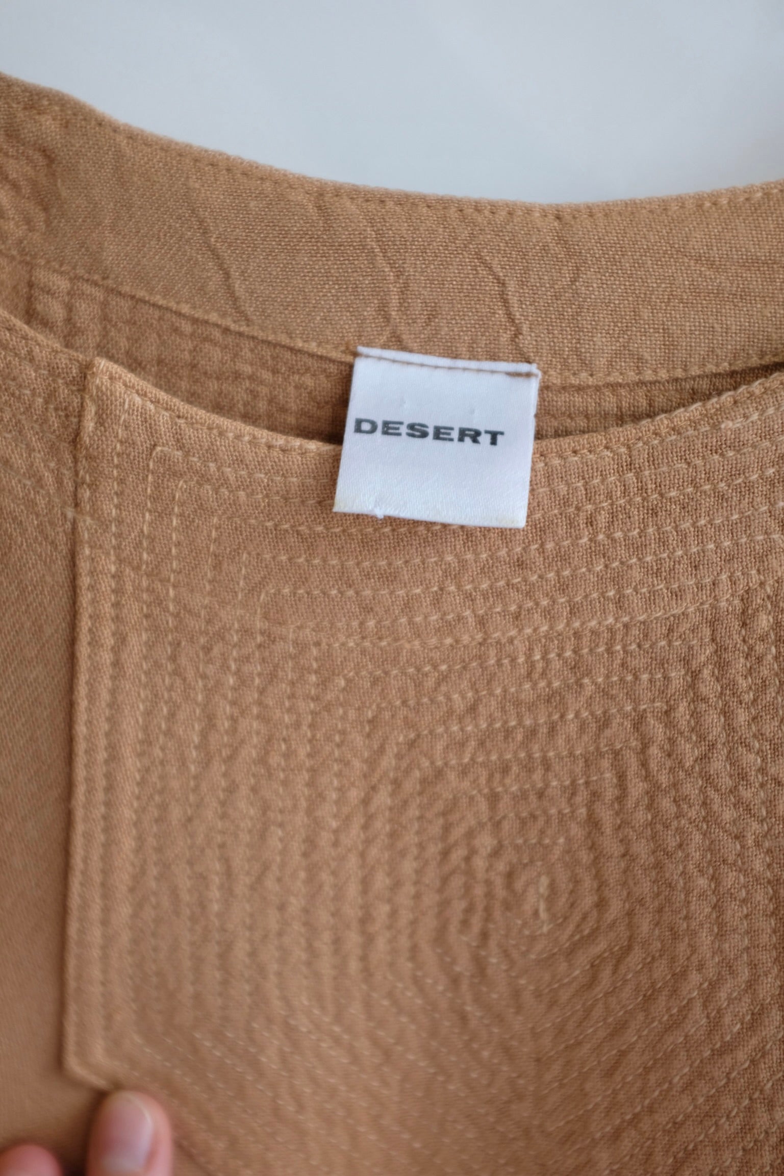 Pre-loved / Desert Embroidered Rayon Blouse