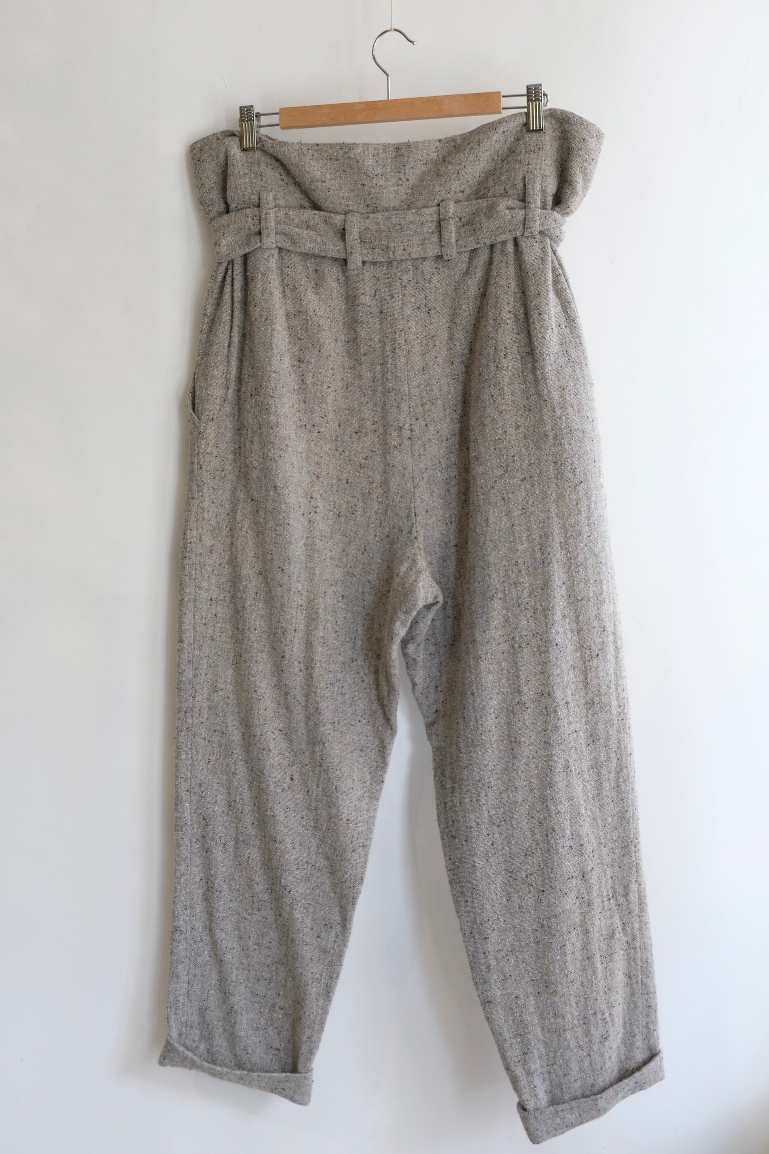 Pre-Loved / Caron Callahan Dover Pant / Cotton Donegal Tweed
