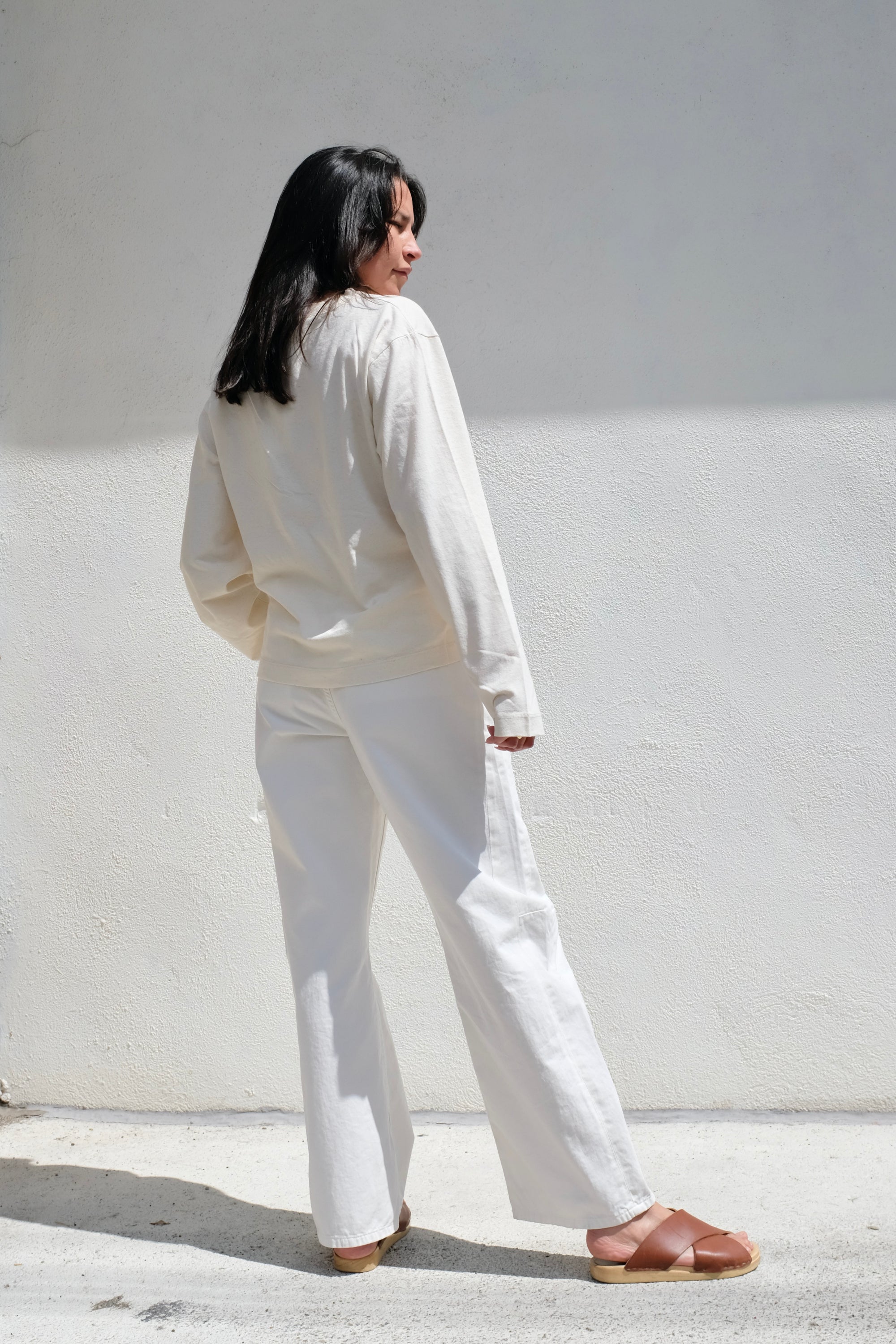B-Sides Lange Lasso Chino / Chalk
