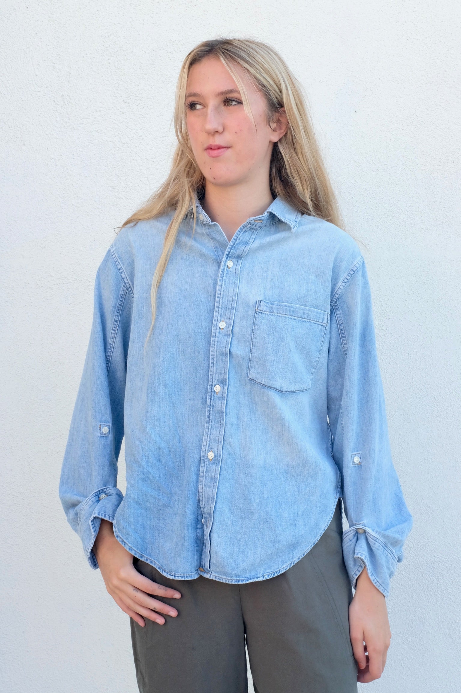 COH KAYLA Shrunken Shirt / Tide
