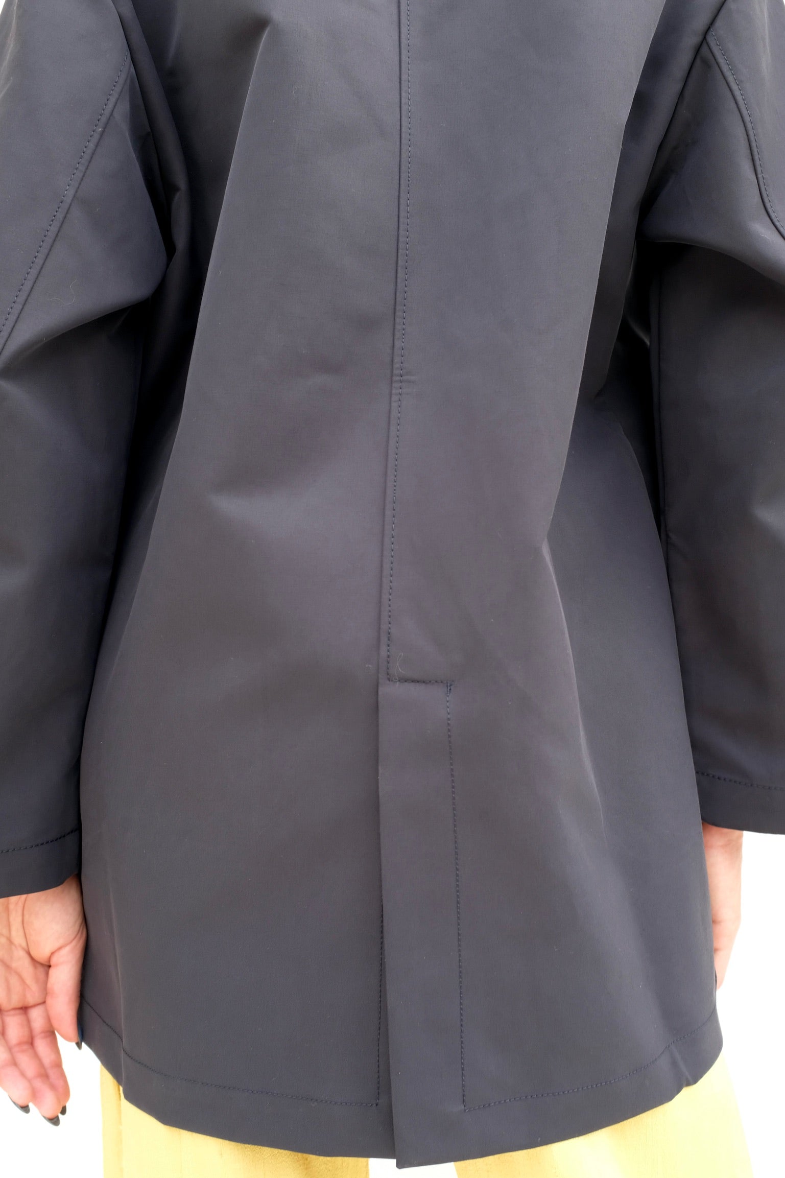 CORDERA Oversize Rain Blazer / Dark Navy