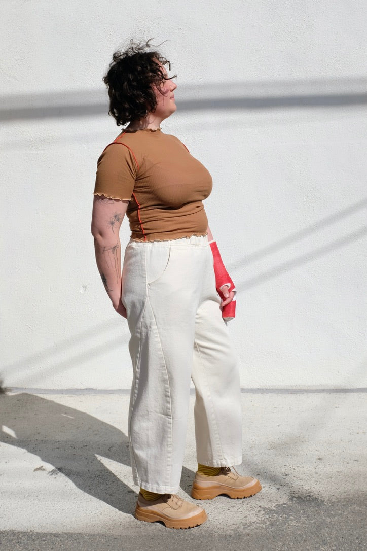 Le Bon Shoppe Arc Pants / Naturel