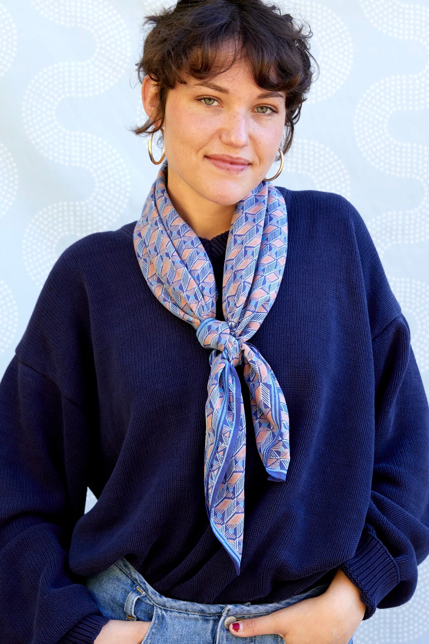 Block Shop Batten Square Scarf