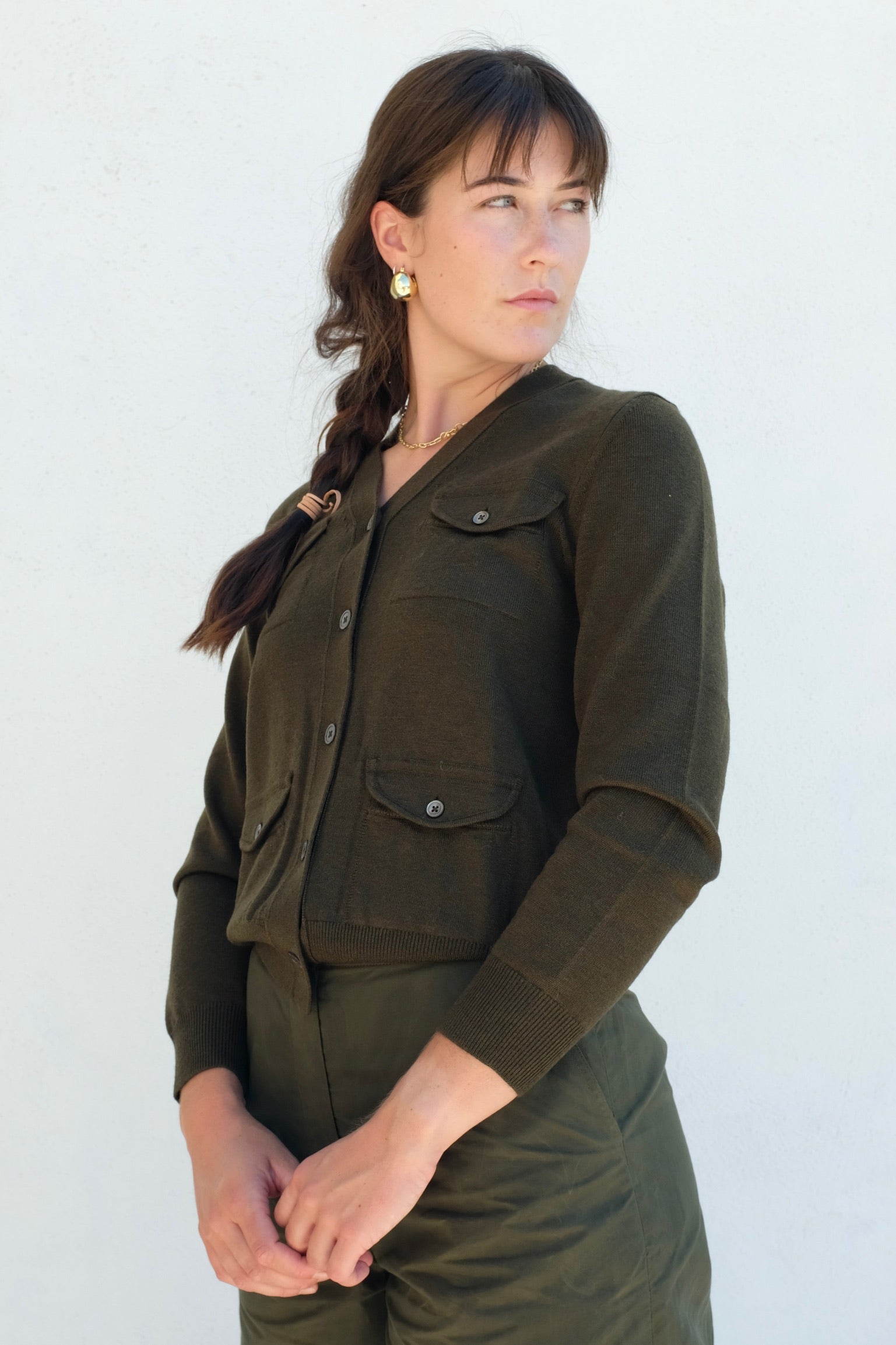 Rachel Comey VERSE Cardigan / Olive