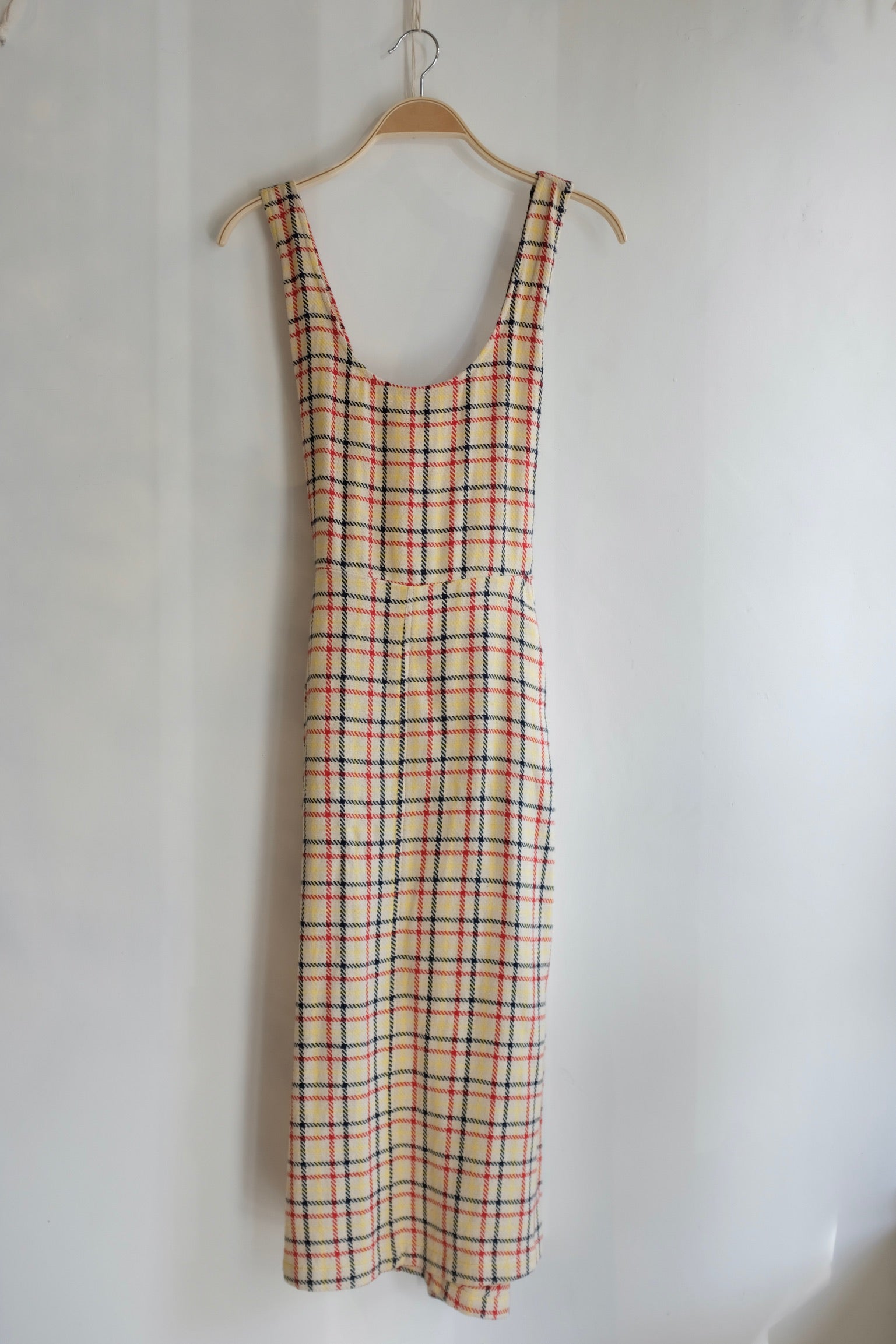 Pre-loved / Ace & Jig Plaid Apron Dress / Size S