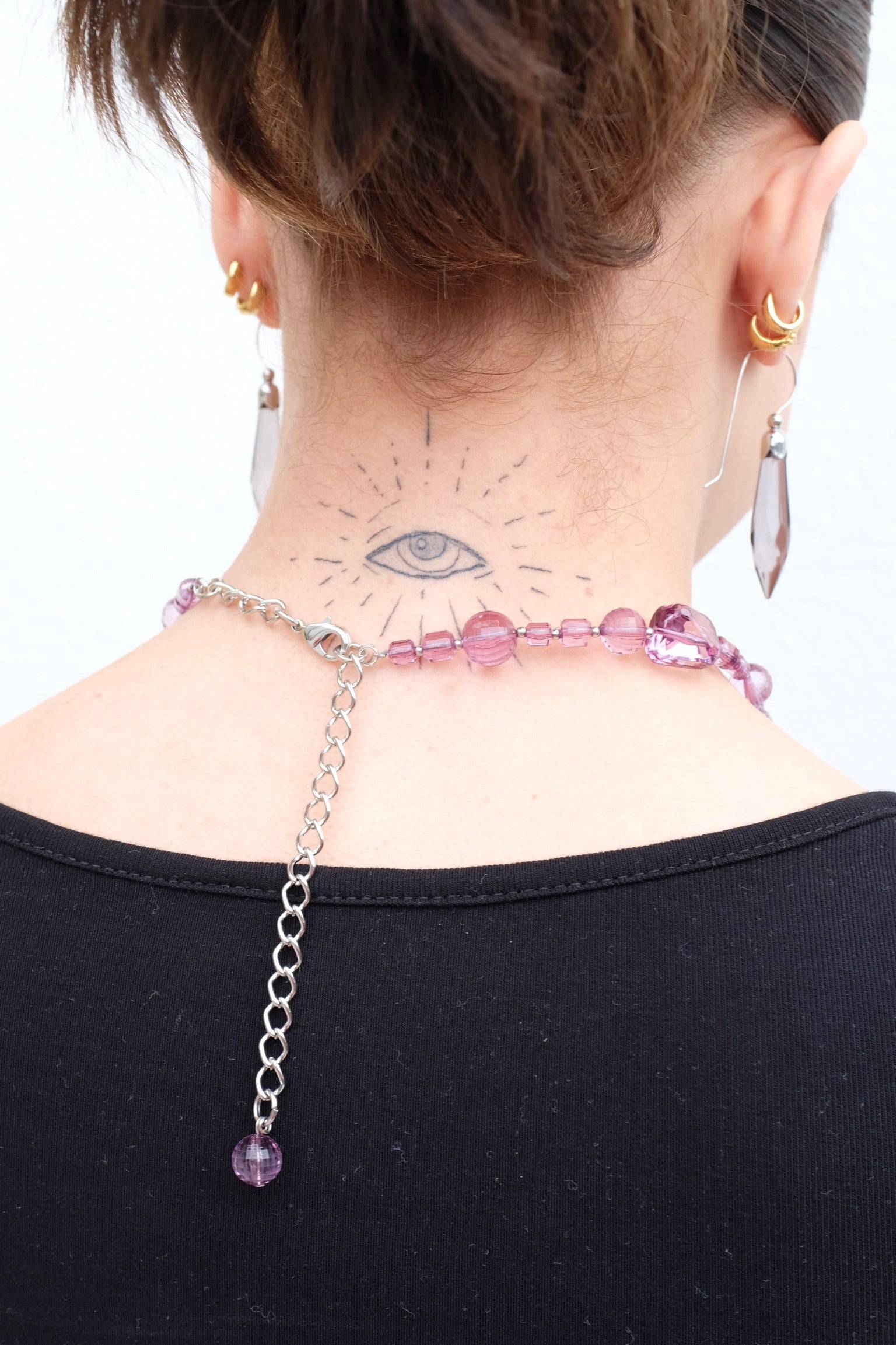 Rachel Comey FRIEZE Choker / Clear Purple
