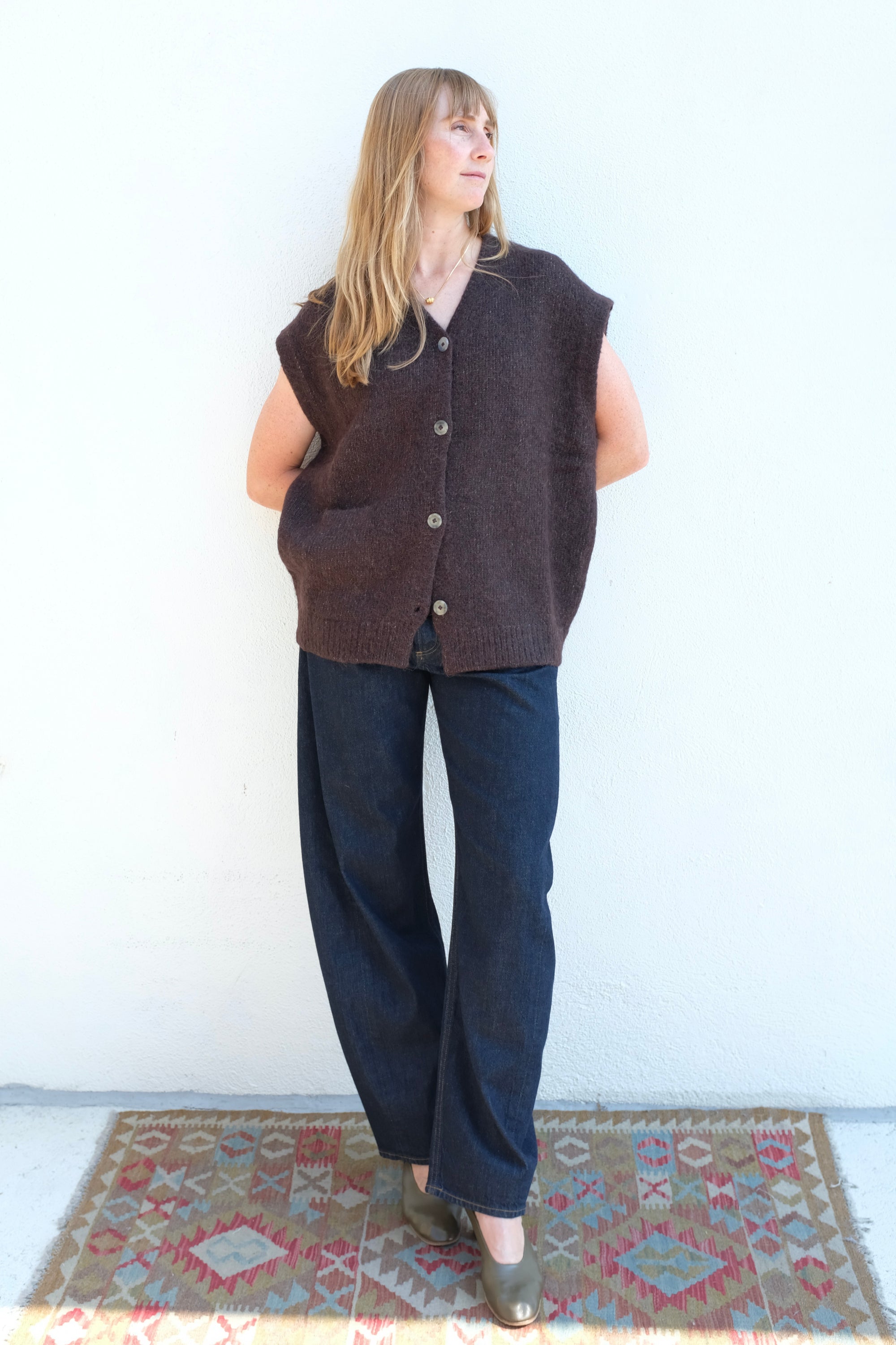 Lauren Manoogian Loft Vest / Soil