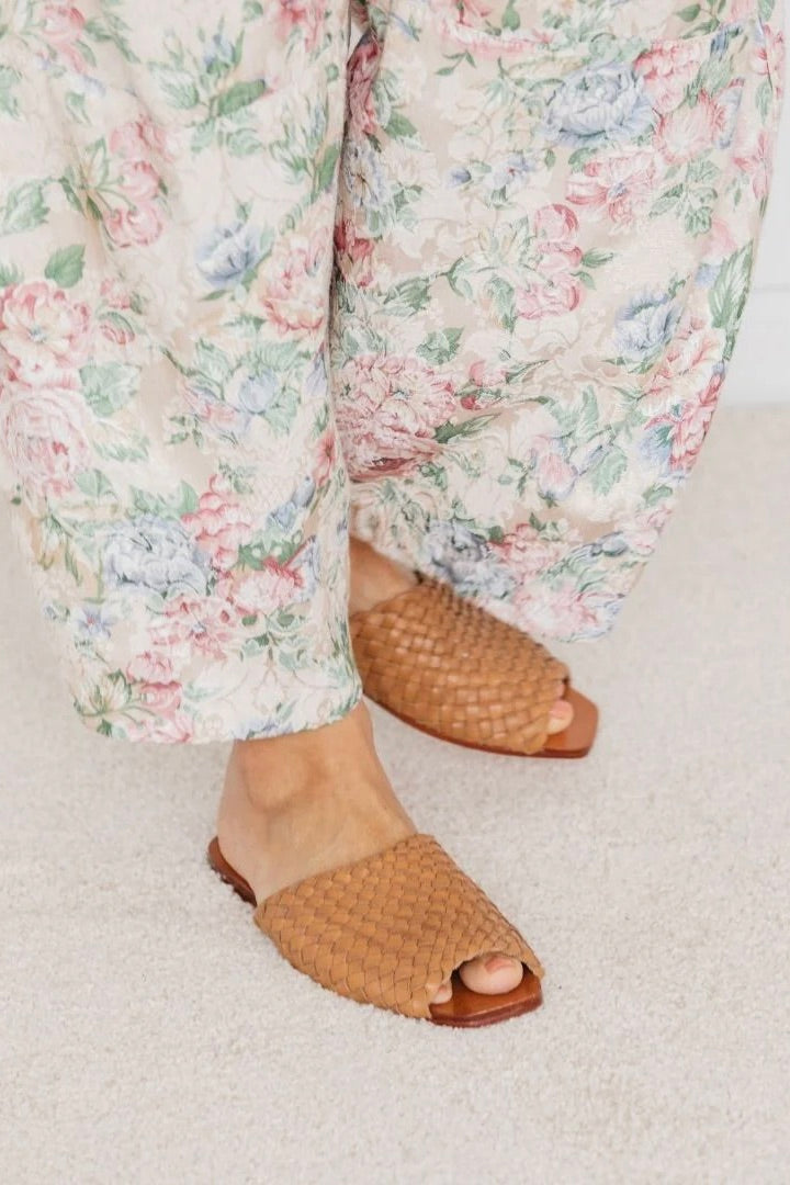 Woven Slide / Miel