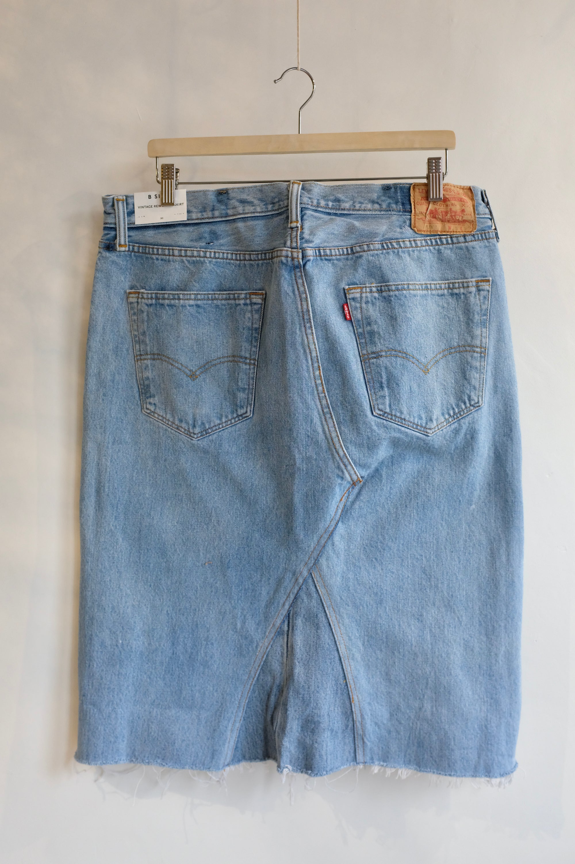 Vintage Insert Skirt / Vintage Indigo