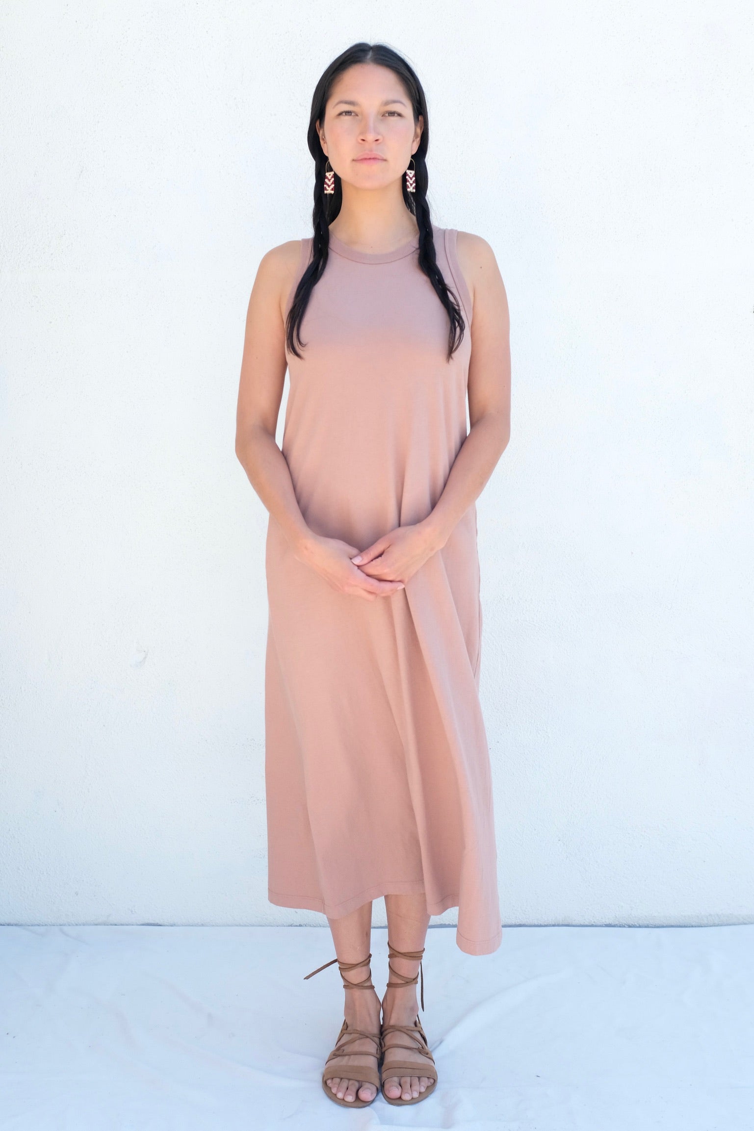 Tank Dress / Sandy Mauve