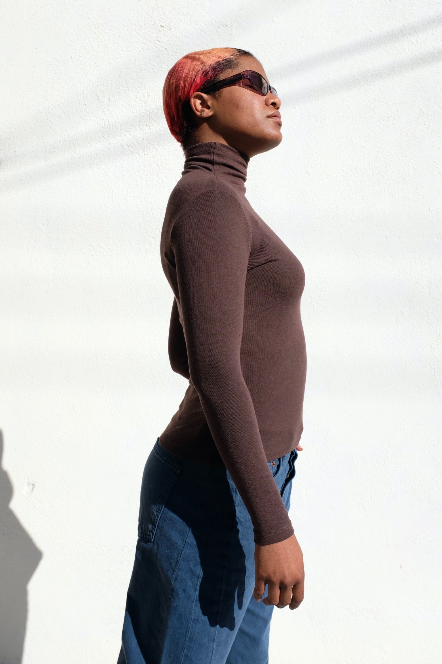 Jungmaven WHIDBEY Turtleneck, Coffee