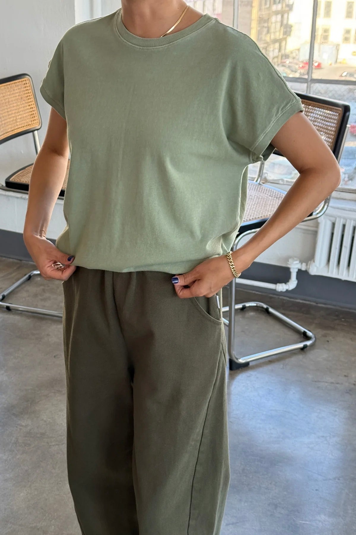 Ease Tee / Matcha