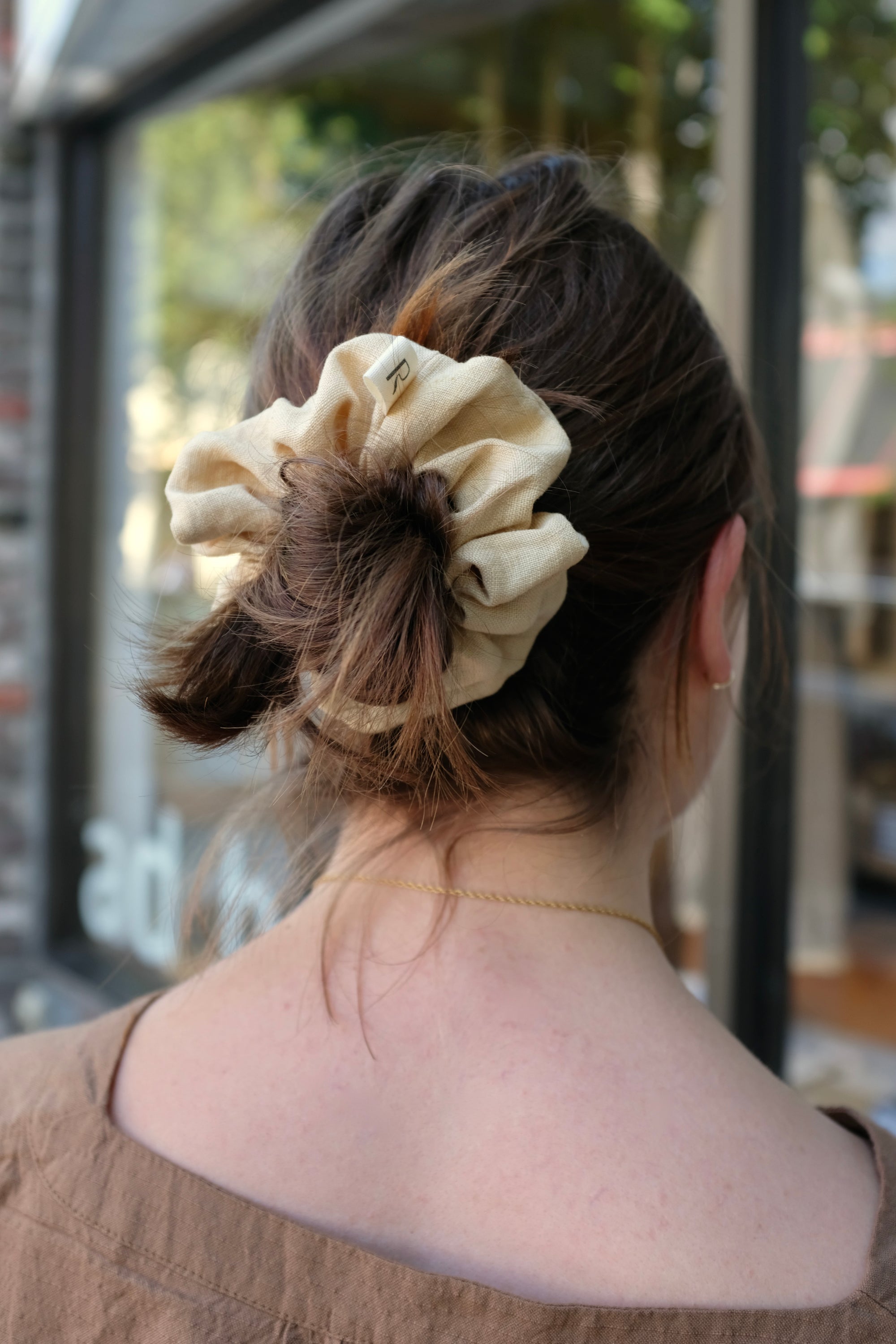 Linen Scrunchie / Eucalyptus