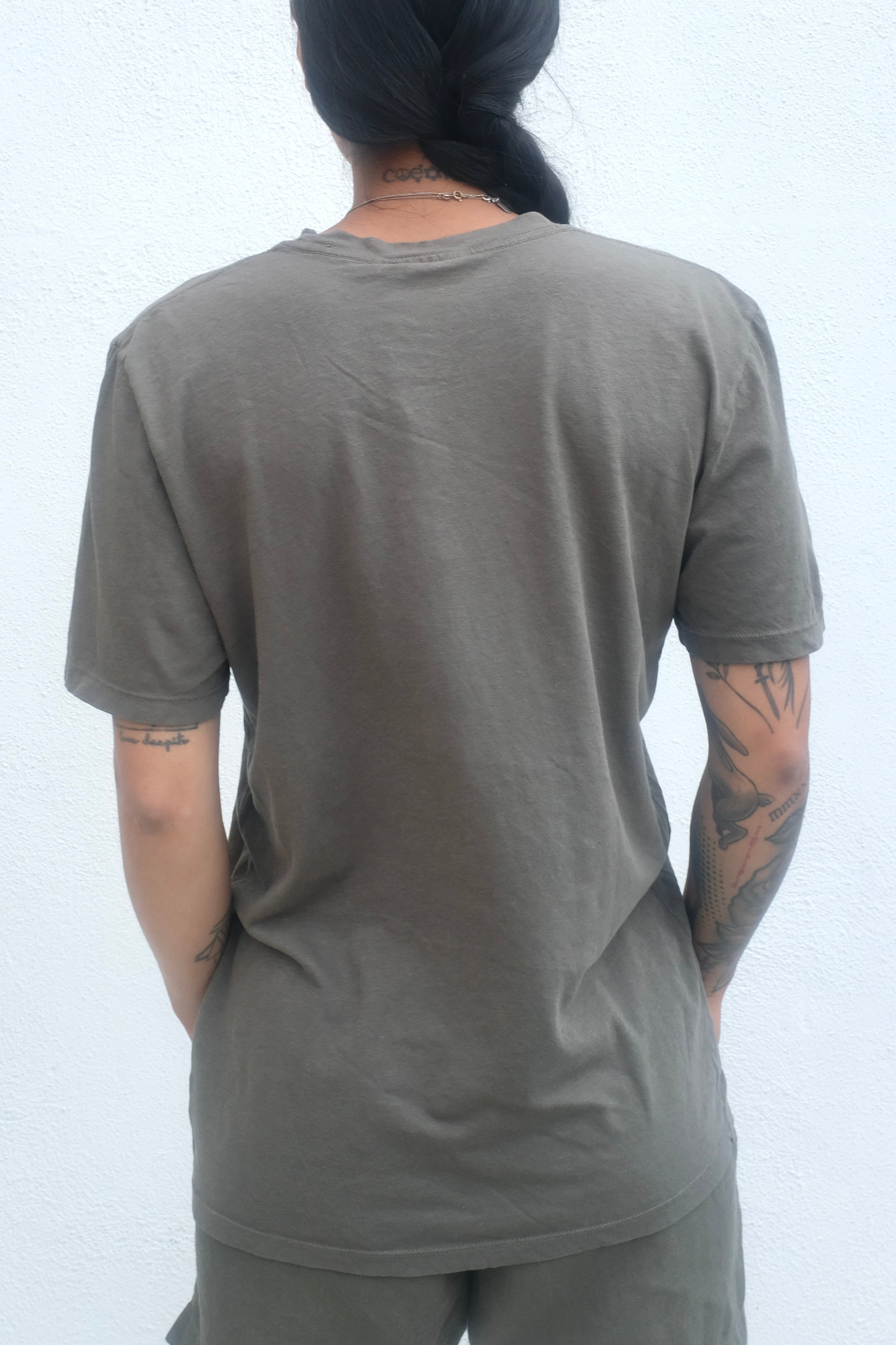 Basic Tee / Olive Green