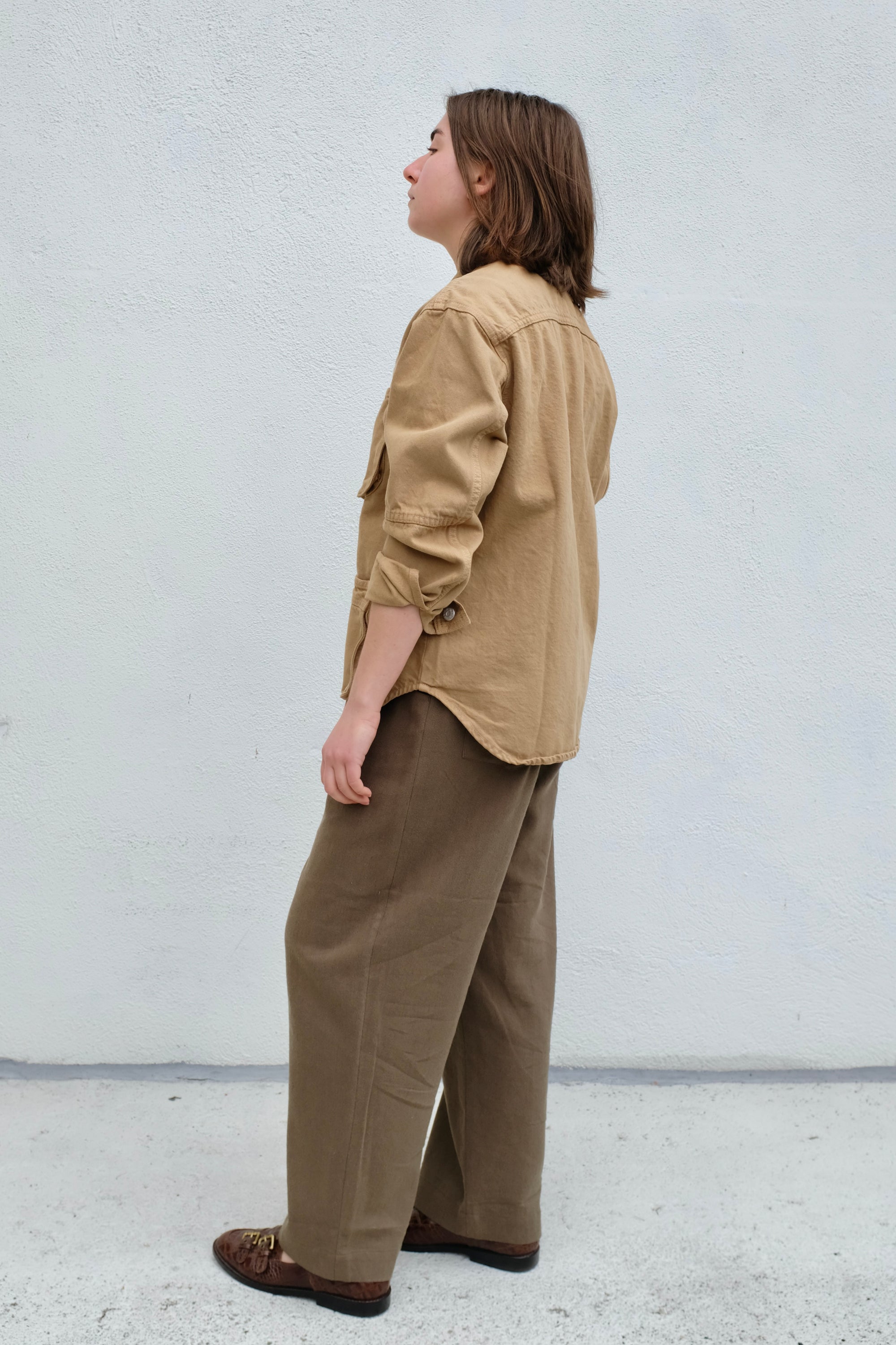 Shaina Mote Work Shirt / Stonewash Sand