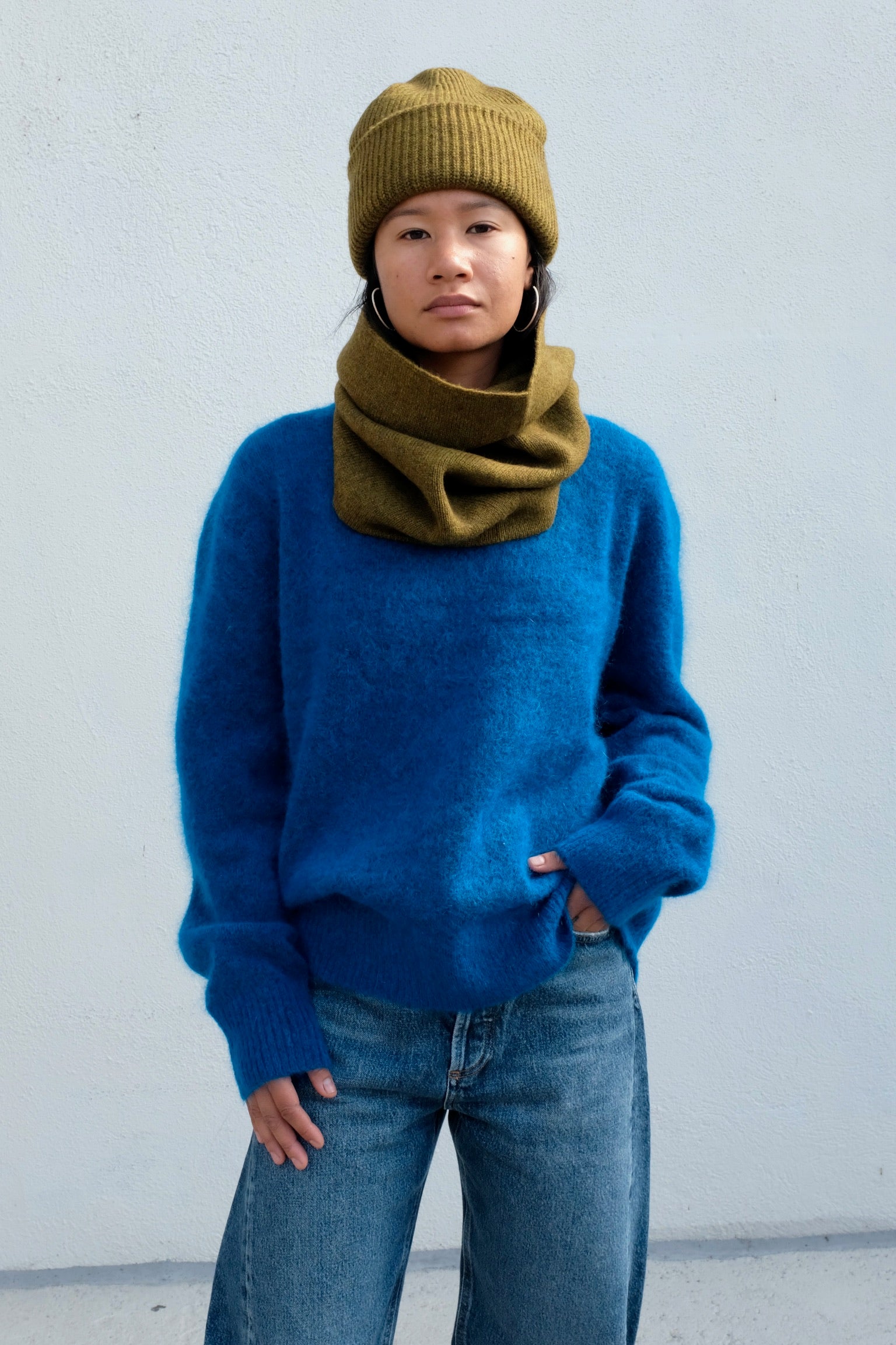 szeki Signature Yak Beanie / Kelp