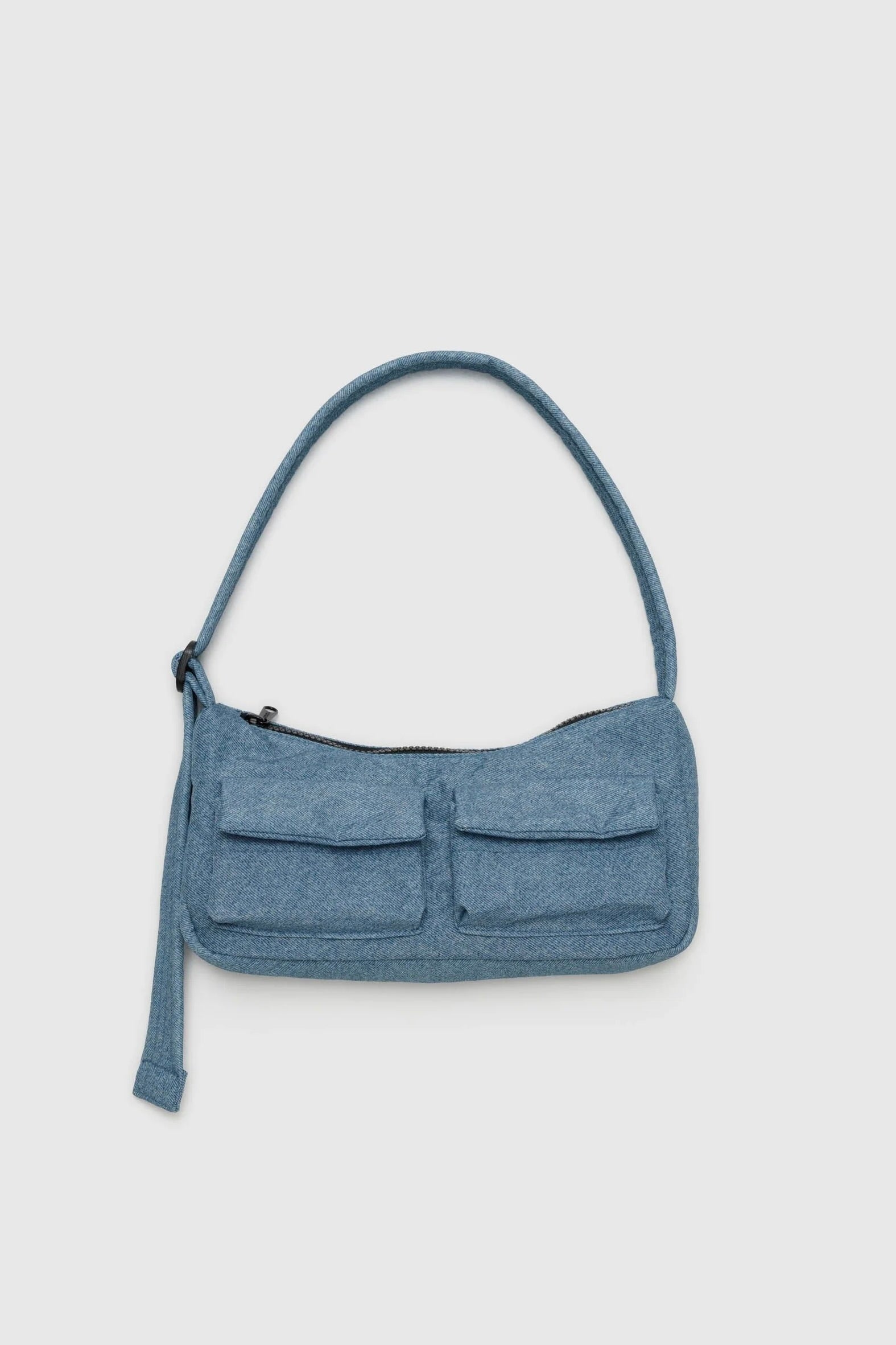 Baggu Cargo Shoulder Bag / Digital Denim