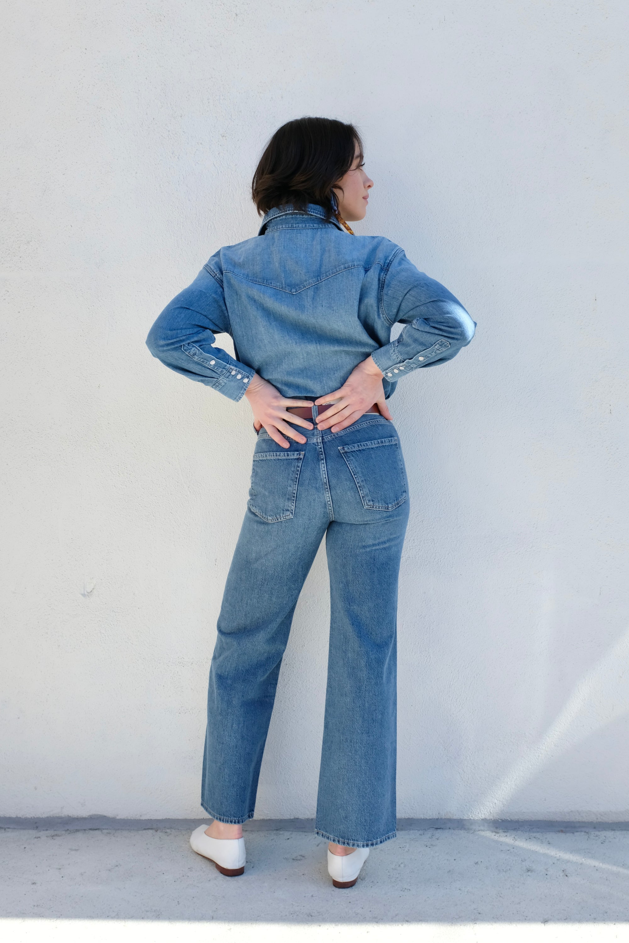 Citizens of Humanity Kayla Western Shirt / Douro
