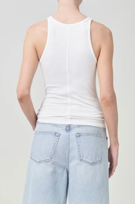 AGOLDE Zane Tank / White