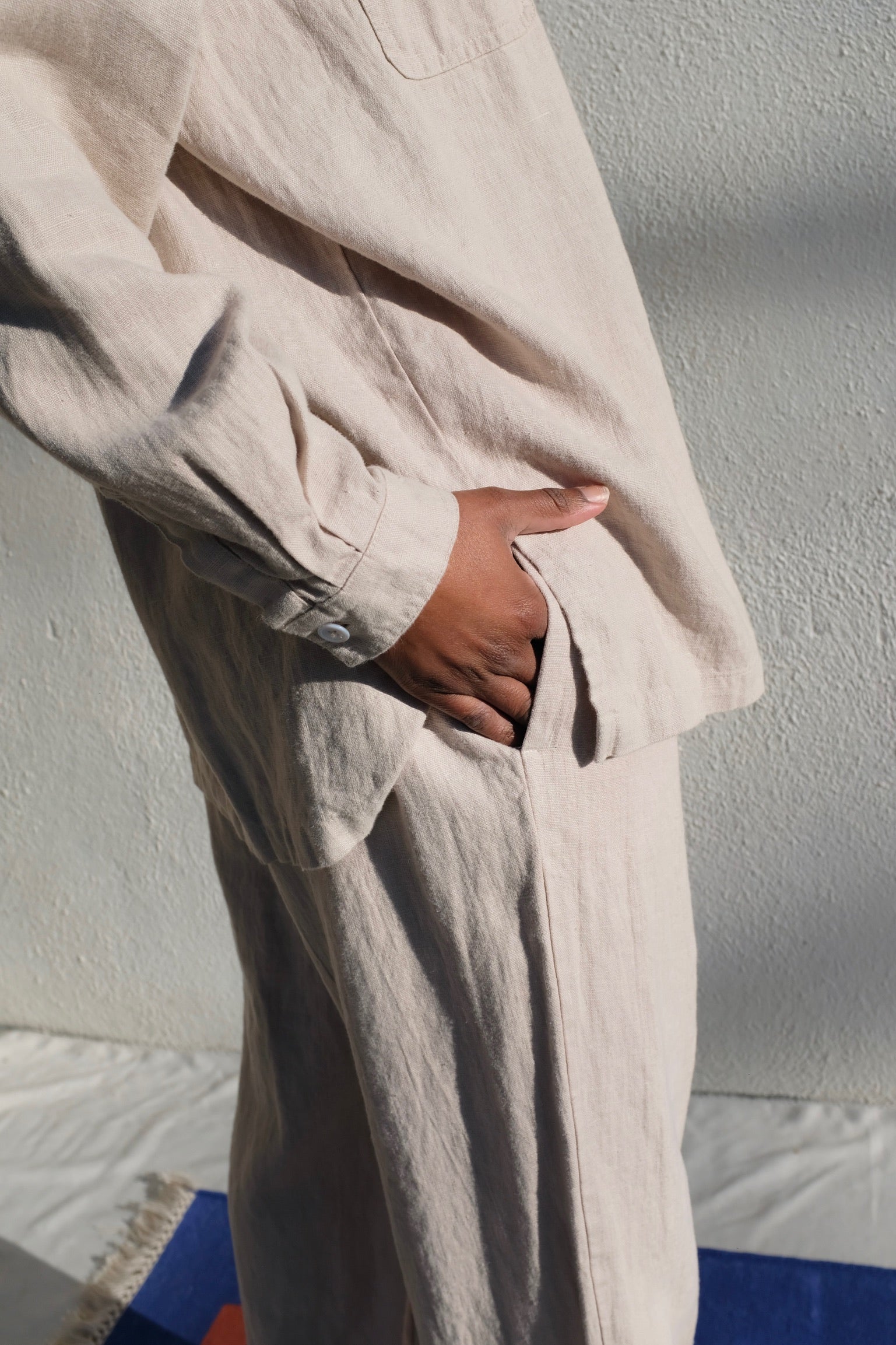 Shelter Lloyd Button Up Shirt / Gleam