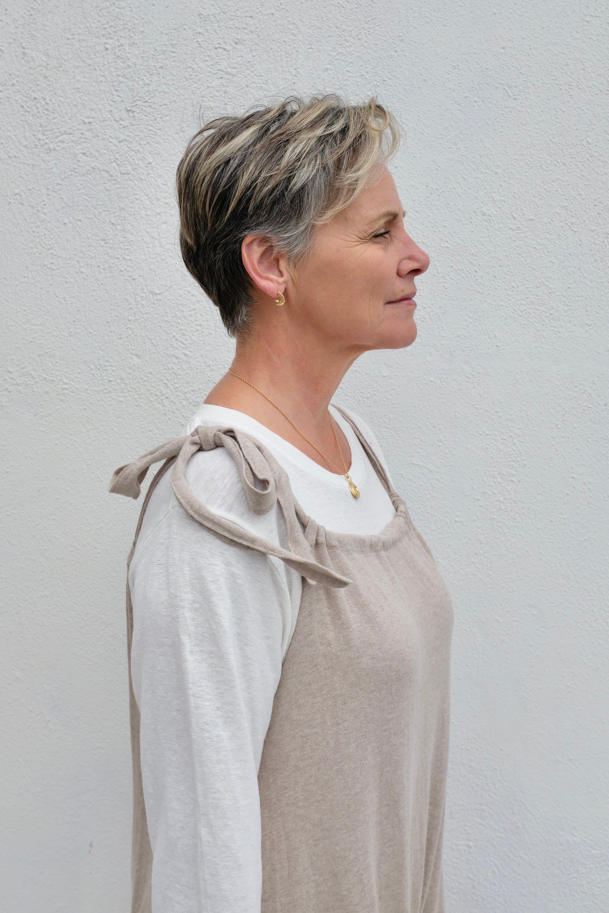 Lauren Manoogian Gather Jumpsuit / Sisal